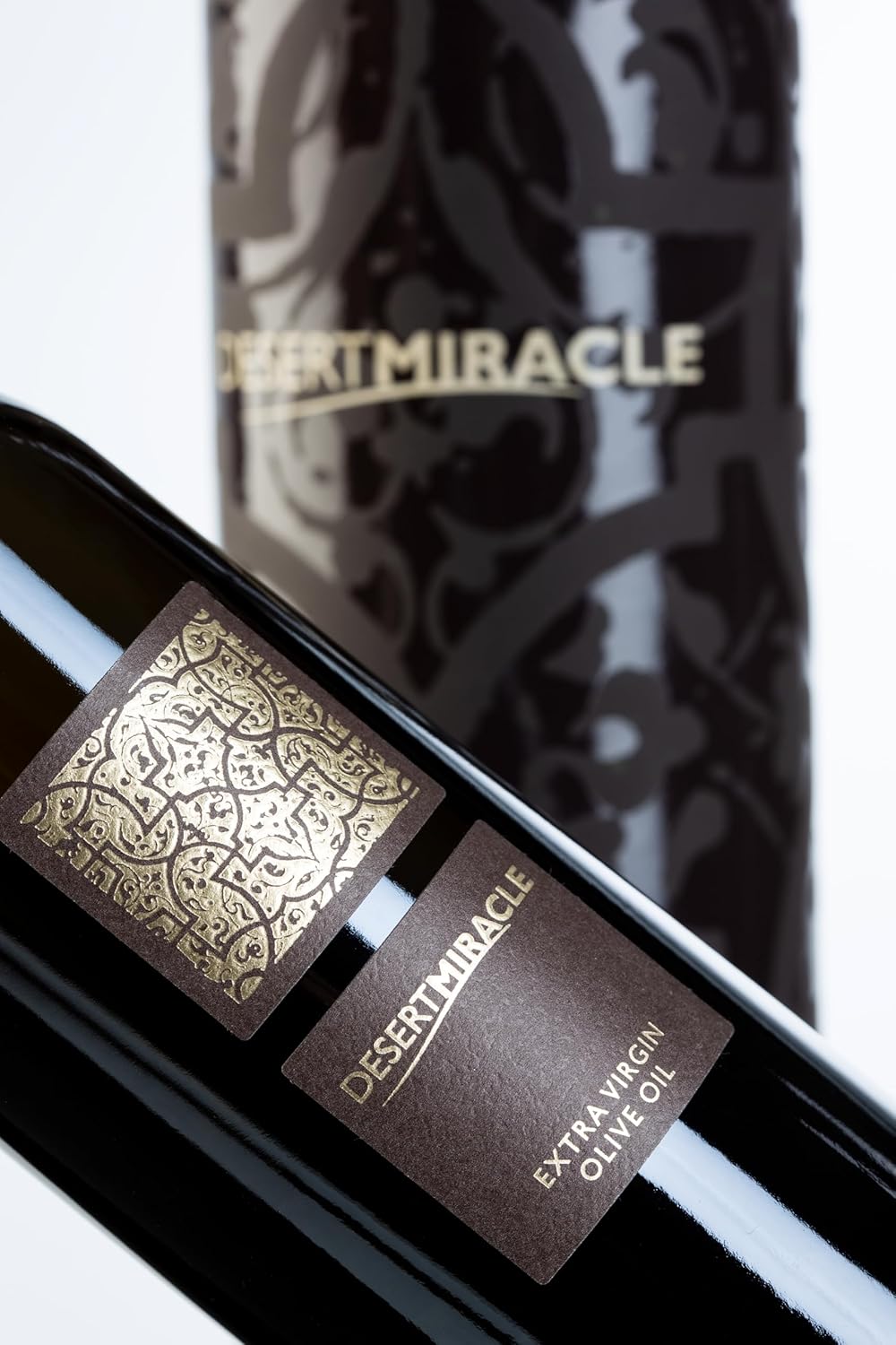 Olive Oil Gift Box of DESERTMIRACLE Cold Pressed Polyphenol Rich Moroccan Olive Oil, Extra Virgin Olive Oil with High Polyphenols, Organic Olive Oil, First Cold Pressed EVOO From Morocco, 17 Fl Oz (Pack of 1)