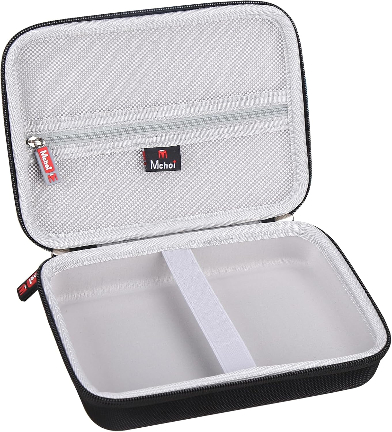 Mchoi Hard Portable Case for Andis Professional T-Outliner Beard/Hair Trimmer, Model GTO 04710/04603/ 04775, with Mesh Pocket for Combs and Accessories, Case Only