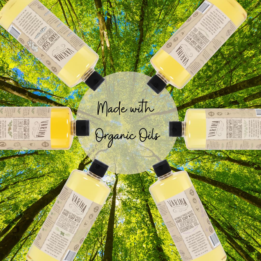 Liquid Soap - Liquid Organic Castile Soap Lemongrass - 32oz