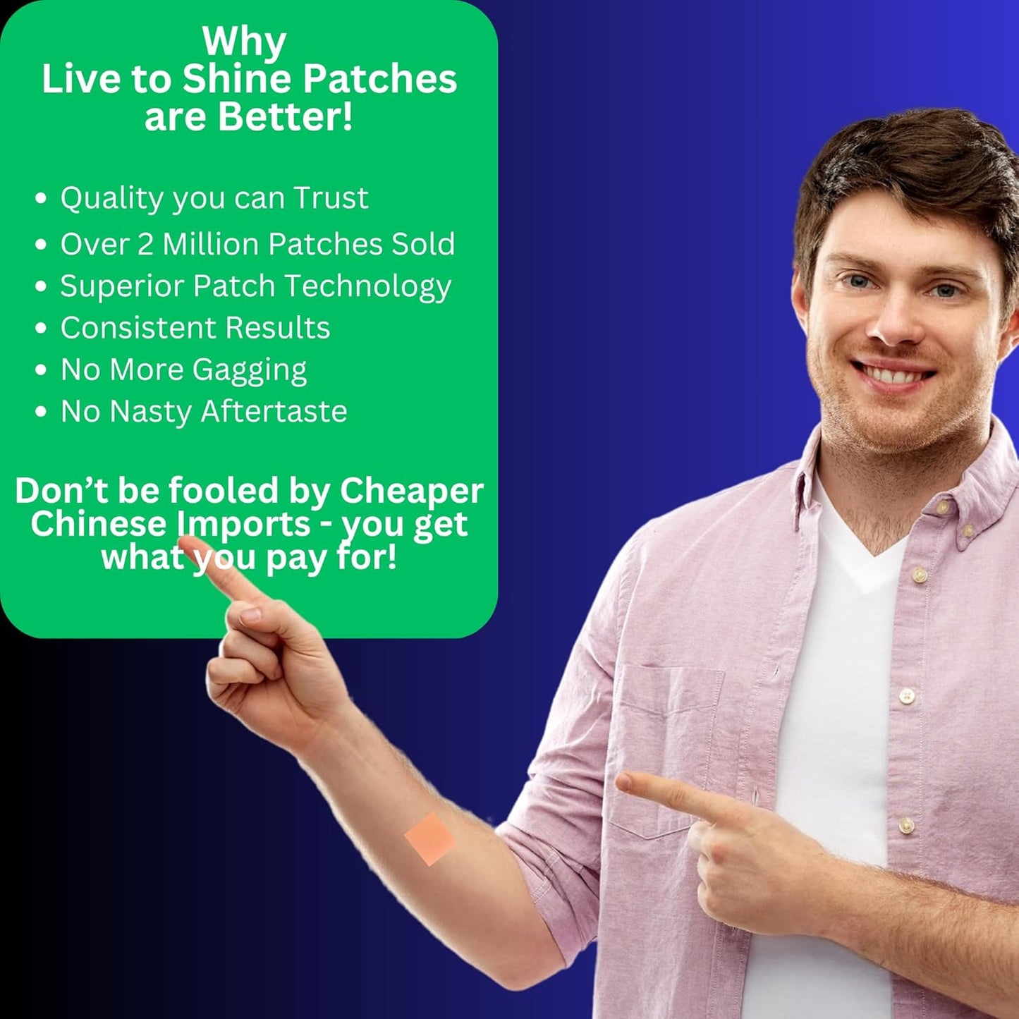 Live To Shine Relax & Unwind Patches | 30 Premium USA-Made Stress Relief Patches |Infused with Valerian, Humulus Lupulus & Calming Passionflower | Natural Way to Unwind, Decompress and ReGroup