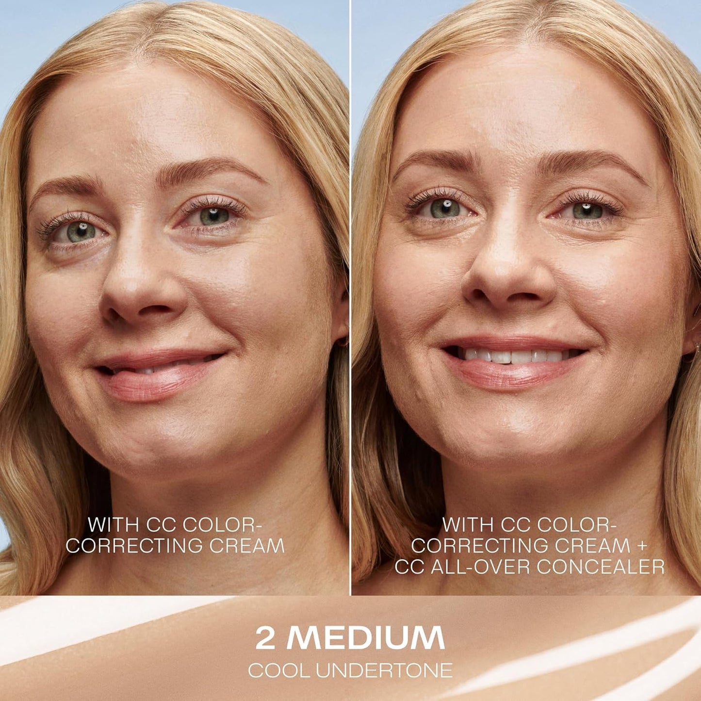 Lumene Under Eye Concealer - CC All-Over Hydrating Concealer with Medium Coverage - Multi-Tasking Under Eye Makeup Infused with Hyaluronic Acid with a Skin-Like Finish - 2 Medium (0.3 fl oz)