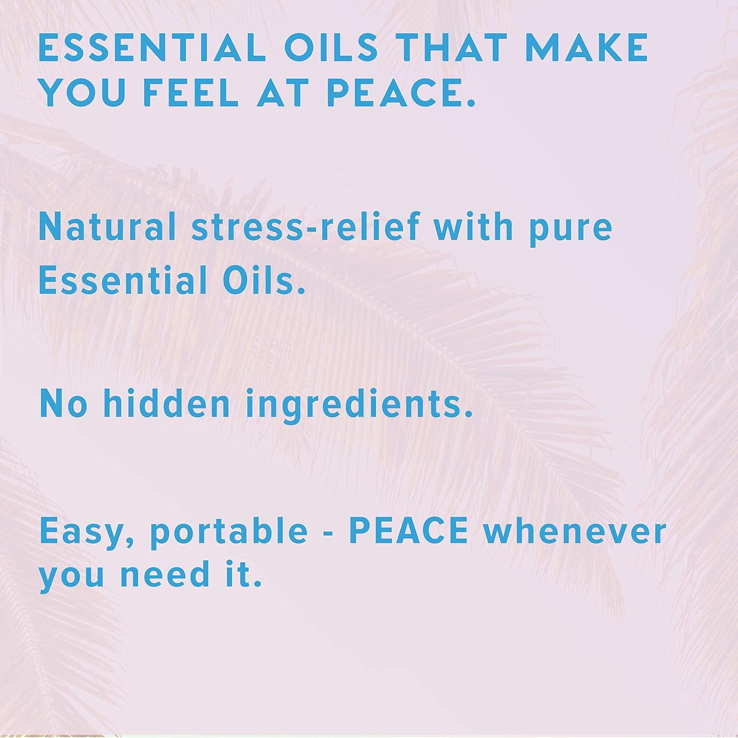 MOXĒ Peace Nasal Inhaler, Calming Essential Oil Blend, Tension Relief, Helps Relaxation and Meditation, Soothing Fragrance, Bergamot, Mandarin, Geranium, Lime, Made in USA (3 Pack)