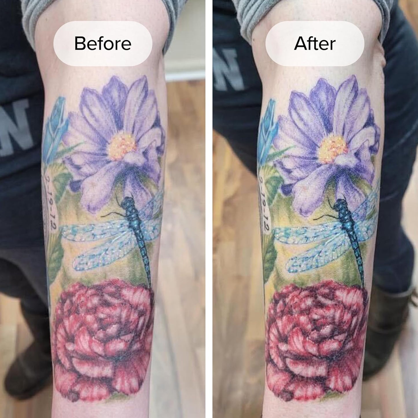 Replenish Tattoo Body Lotion - Fragrance-Free Lotion, Non-Greasy & Silicone-Free, Clean Ingredients, Lightweight for Daily Use (9.5 Ounce)