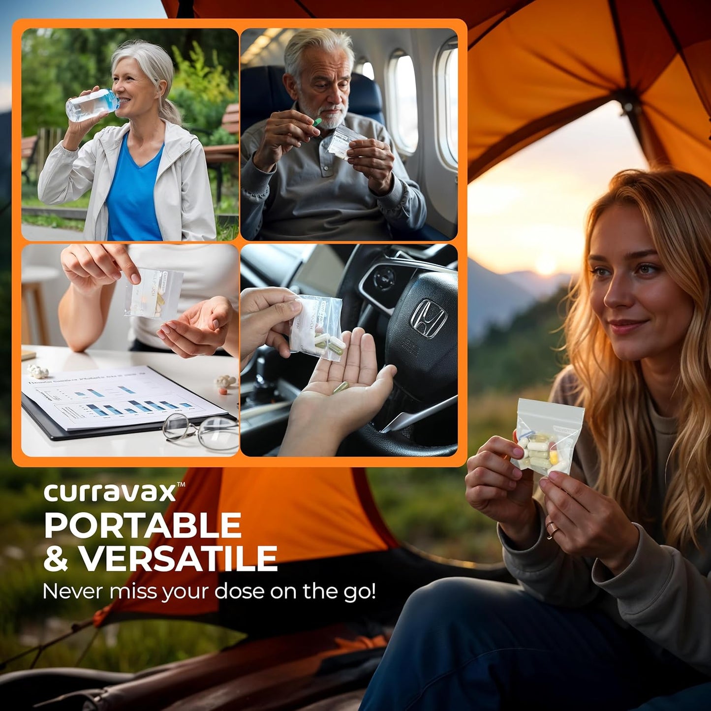 Pill Bags for Travel Pack of 540 - BPA Free 3 x 2.75 inch Pill Pouch - Reusable Pill Pouches for Medicine with Write on Label –Clear Ziplock Pill Baggies for Travel Medicine Organizer