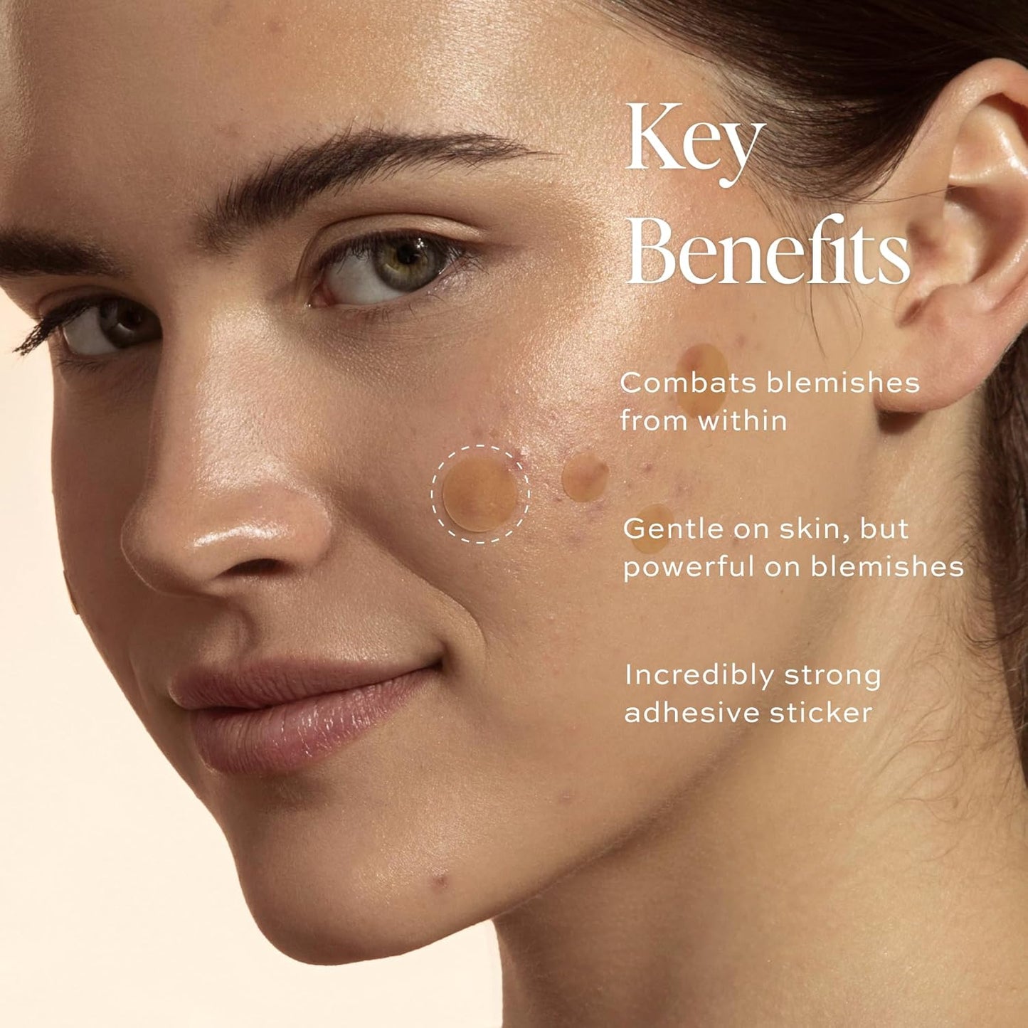 DIME Beauty Power Patch, 72 Count - Hydrocolloid Pimple Patches, Zit Spot and Blemish Aid with Salicylic Acid, Vitamin A, and Clove Oil