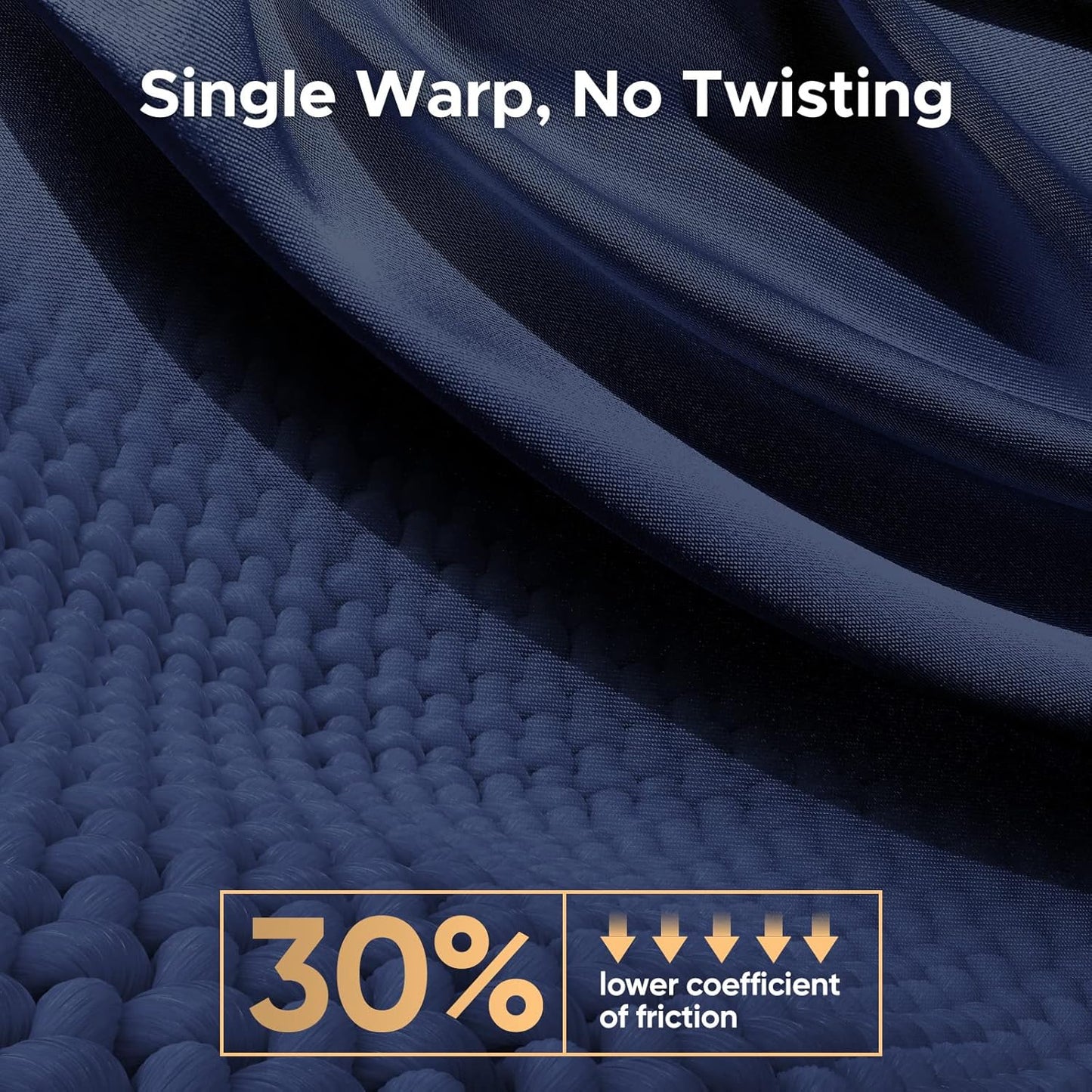 100% Pure Mulberry Silk Pillowcase for Hair and Skin - Allergen Resistant Dual Sides,600 Thread Count Silk Bed Pillow Cases with Hidden Zipper,1pc,King Size,Blue