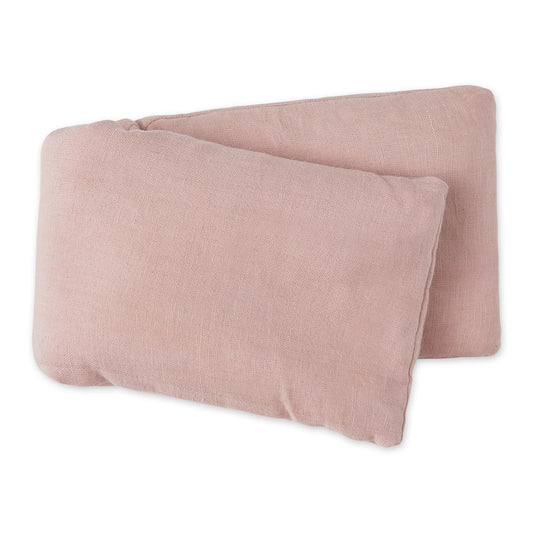 Bucky Linen Hot & Cold Body Wrap, Natural Buckwheat Filling, Pink, 16x5-inch