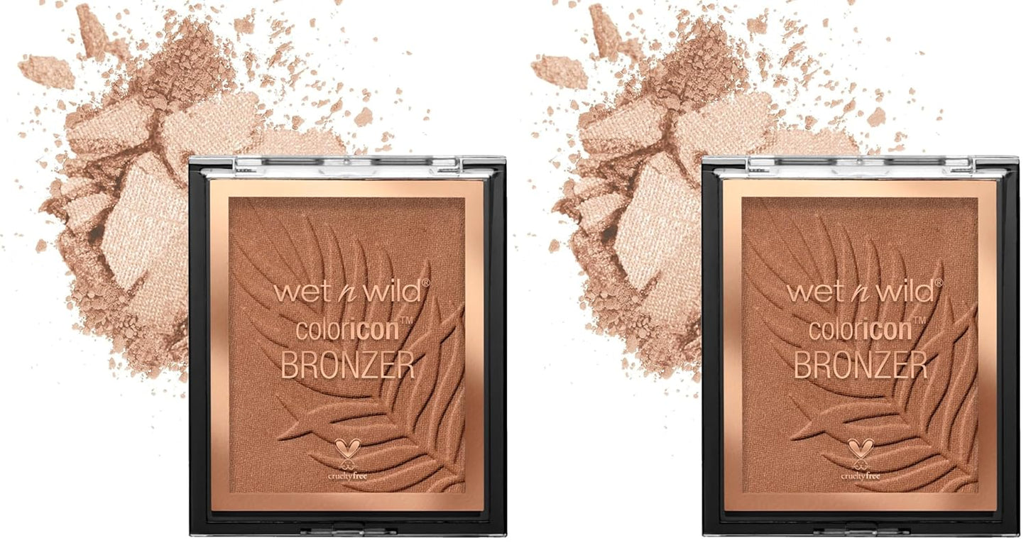 wet n wild Color Icon Bronzer What Shady Beaches (Pack of 2)