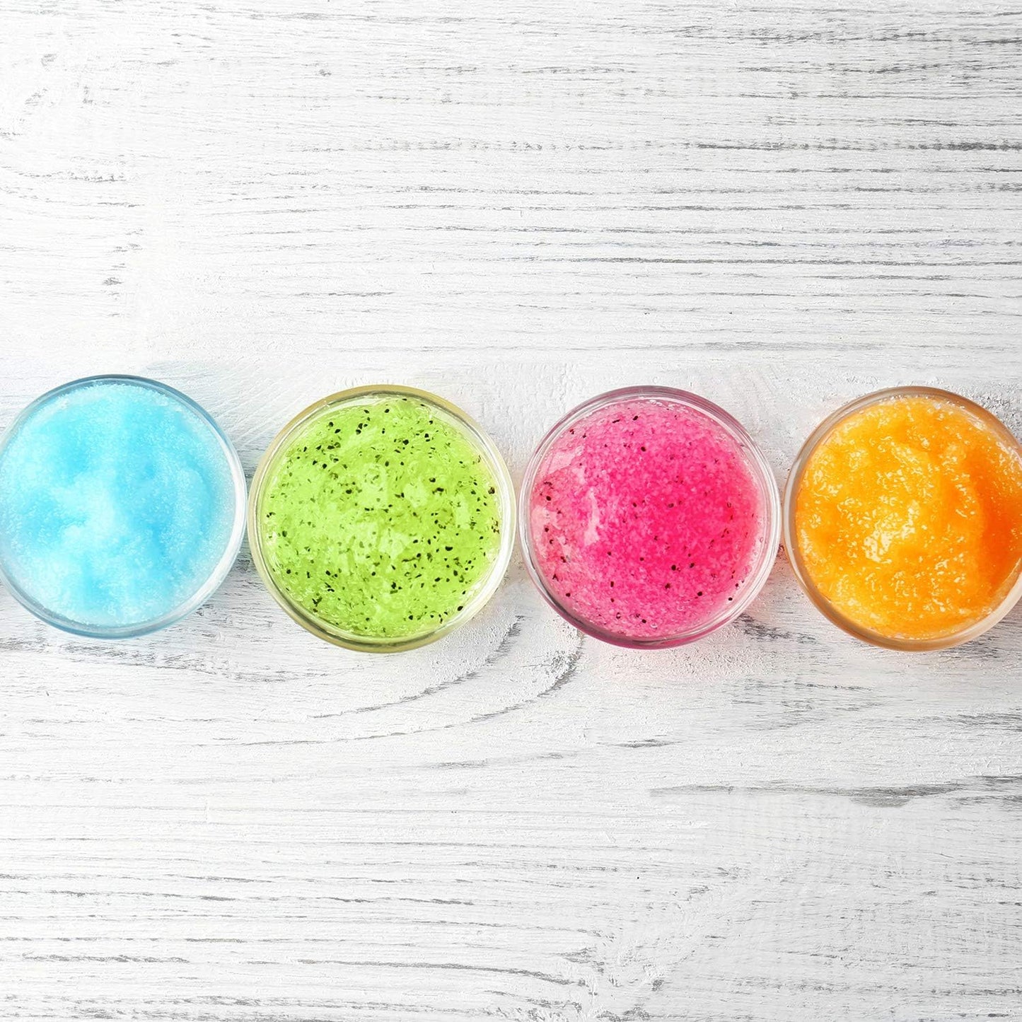 12 Pack 7 oz Plastic Container Jars with Lids Round Clear Travel Cosmetic Container Jars for Toiletries, Lotion, Cream, Ointments, Makeup, Rhinestone, Samples, Kitchen Storage (Black)