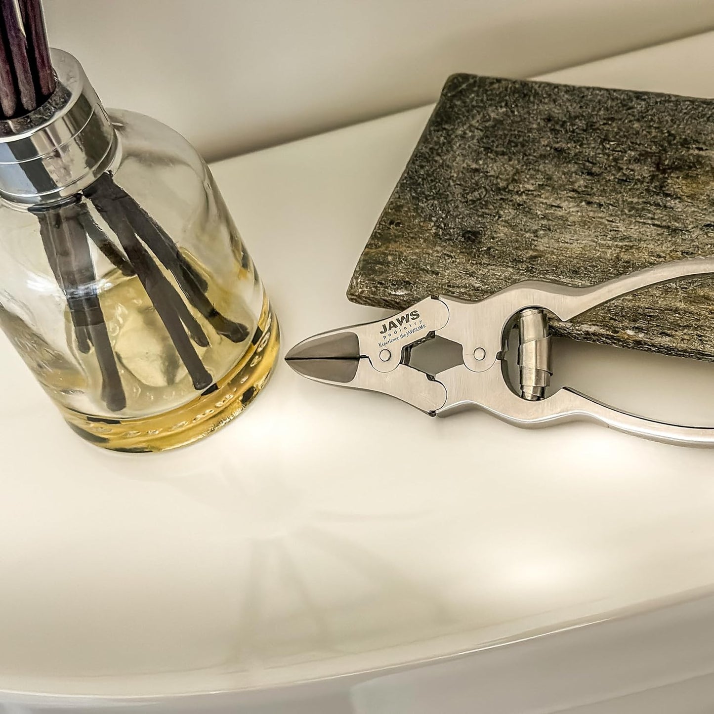 Large Surgical-Grade Toe Nail Clippers - Heavy Duty Double Action Mycotic - Jaws Podiatry Stainless Steel Toenail Clippers for Thick Toenails - Ingrown Cuticle Nippers - Manicure Pedicure Tools