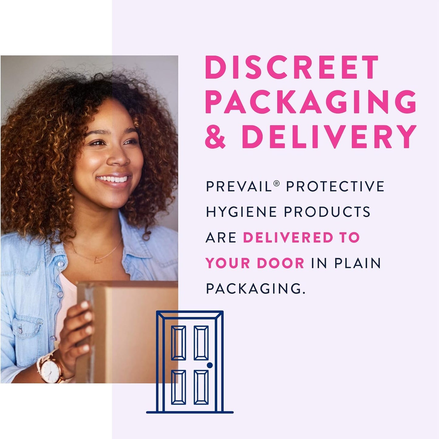 Prevail Proven - Prevail Incontinence Bladder Control Pads - Bladder Leak Pads - Very Light Absorbency, Long, 176 Count (4 Packs of 44)