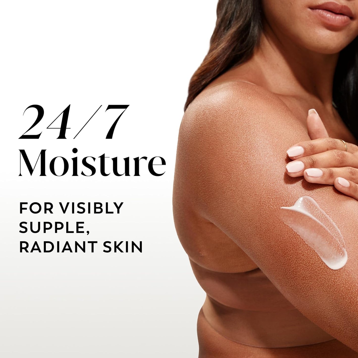 Olay Body Lotion for Women, Nourishing with Hyaluronic Acid Serum, Visibly Soften & Smooth Skin, 24hr Moisture & Hydration, Fast Absorbing Formula, Vitamin B3 Complex, For All Skin Types, 17 fl oz