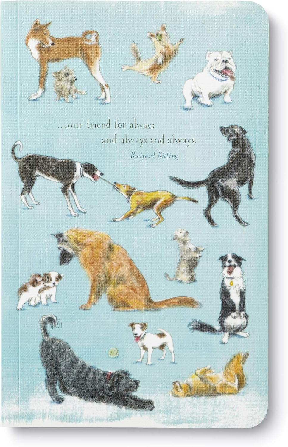 Compendium Softcover Journal - Our friend for always and always and always. – A Write Now Journal with 128 Lined Pages, 5″W x 8″H