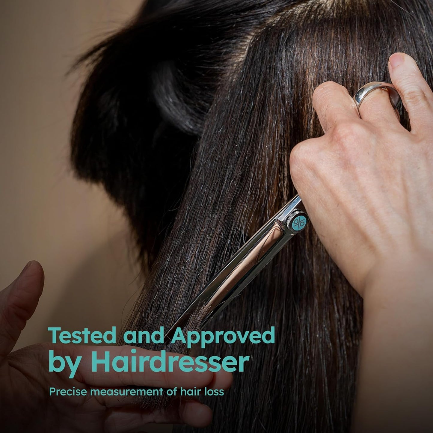 K9 6.5" Hair Scissors for Slide Cutting – Creating Clean, Defined Lines for a Polished haircut, Handcrafted, Ergonomic Handle, Barber Shears Made with Premium VG10 Steel for Superior Durability