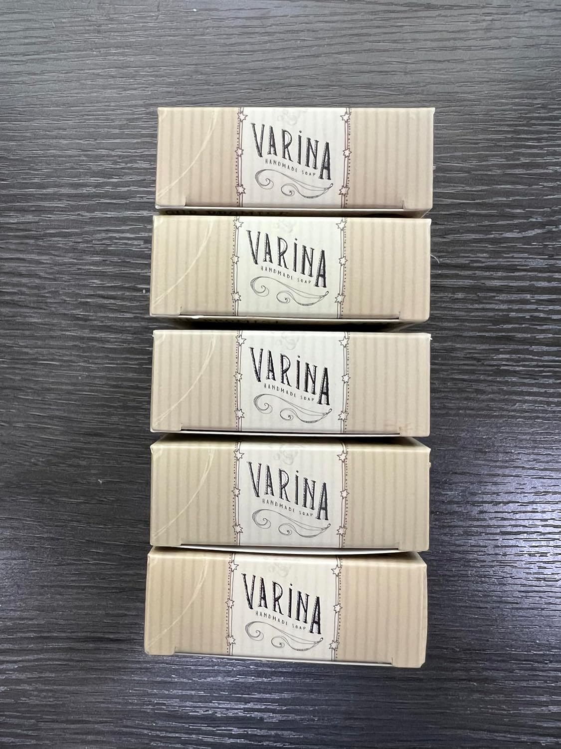 Varina Natural Pumpkin Spice Variety Bar Soap - Spicy - 5 Pack 4.5 oz Bars