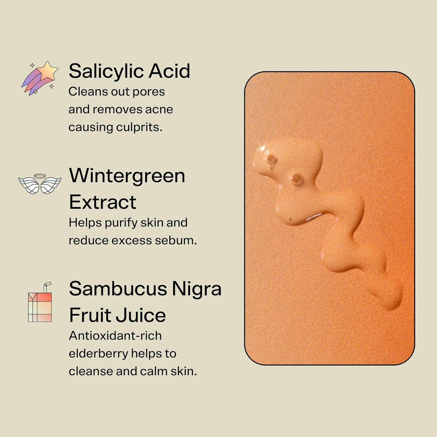 Bubble Skincare Knock Out 1.8% Salicylic Acid Acne Spot Treatment - Deep Cleansing Blemish Spot Treatment with Wintergreen & Willow Bark Extract - Clarifies & Calms Oily Skin (10ml)