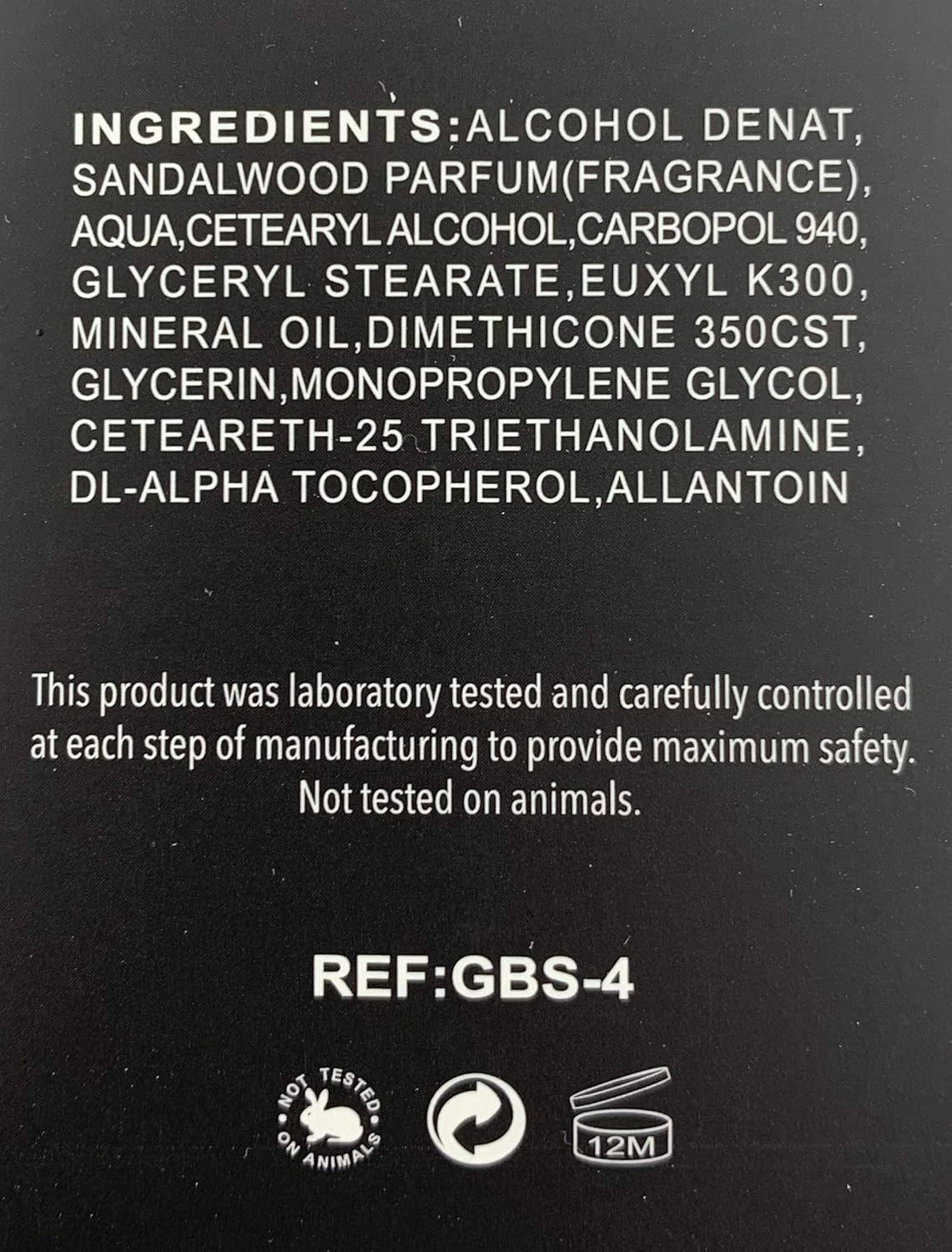 G.B.S After Shave Balm Set of 2 Lavender/Citrus and Sandalwood 5-Ounces Post Shave Balm