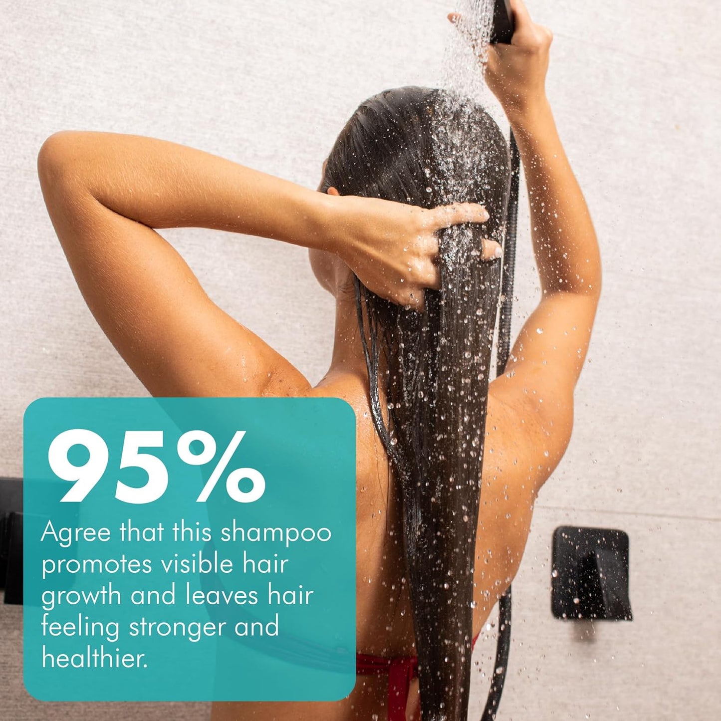 Castor Oil Shampoo Bar with Peppermint Essential Oils & Biotin - For Hair Growth, Strengthening, Thickening & Volumizing - Shampoo for Women and Men - Free of Parabens & Sulfates - Made in USA - 4.5oz