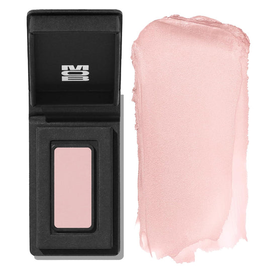 MOB Beauty Cream Clay Eyeshadow M88 – Softest Dusty Pink | Skincare-Infused, Vegan, Blendable Cream-to-Velvet Finish, Buildable Pigment, Clean Eyeshadow in Sustainable, Biodegradable Compact