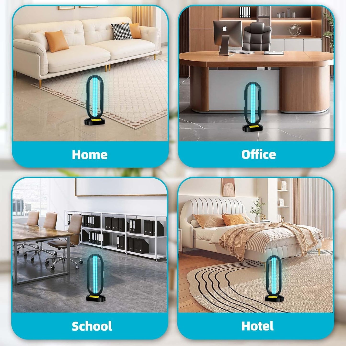 UV Light Sanitizer Replacement Light Bulb with Ozone,UVC Home Disinfection Device Light Bulb,38W UV Light Bulb,1 Count