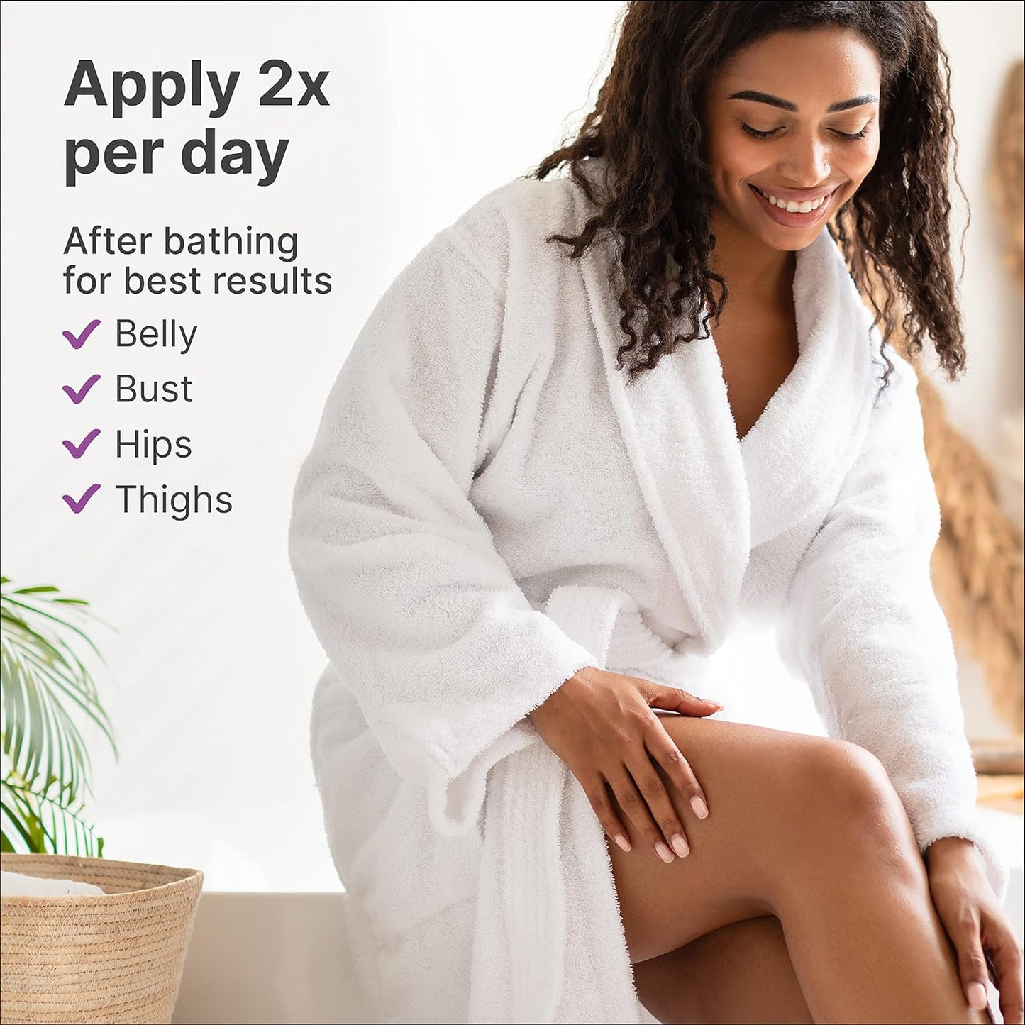 TriLASTIN Maternity Stretch Mark Prevention Cream (4oz) Bundle with Hydro-Thermal Accelerator (3oz) | Pregnancy Must-Have | Safe and Hypoallergenic Gift for First-time Moms | 1 Month Supply