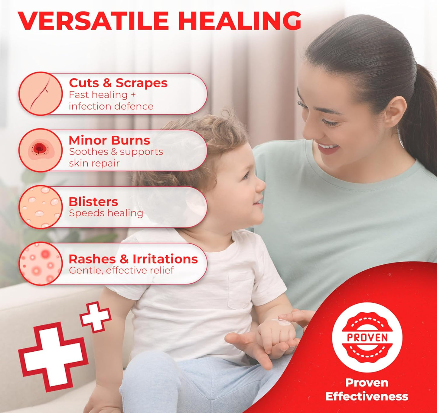 Triple Antibiotic Ointment .9gr Packets – First Aid Cream for Cuts, Scrapes, Burns – Neomycin, Bacitracin, Polymyxin B – 72 Count