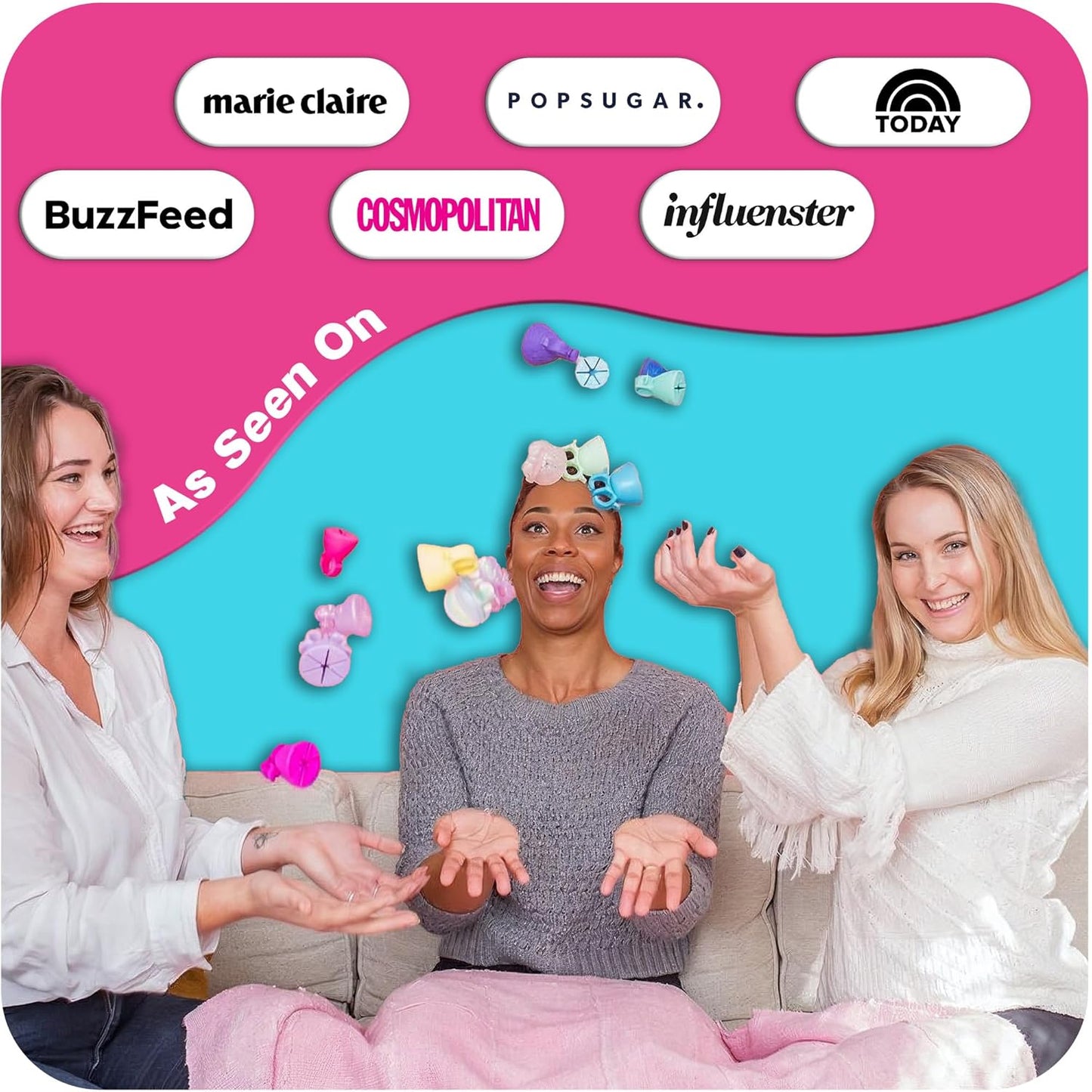 tweexy Wearable Nail Polish Holder Ring - Nail Polish Bottle Holder for Easy Application | Perfect for Fingernail Painting, Manicure & Pedicure | Nail Polish Accessories (Purple Crush)