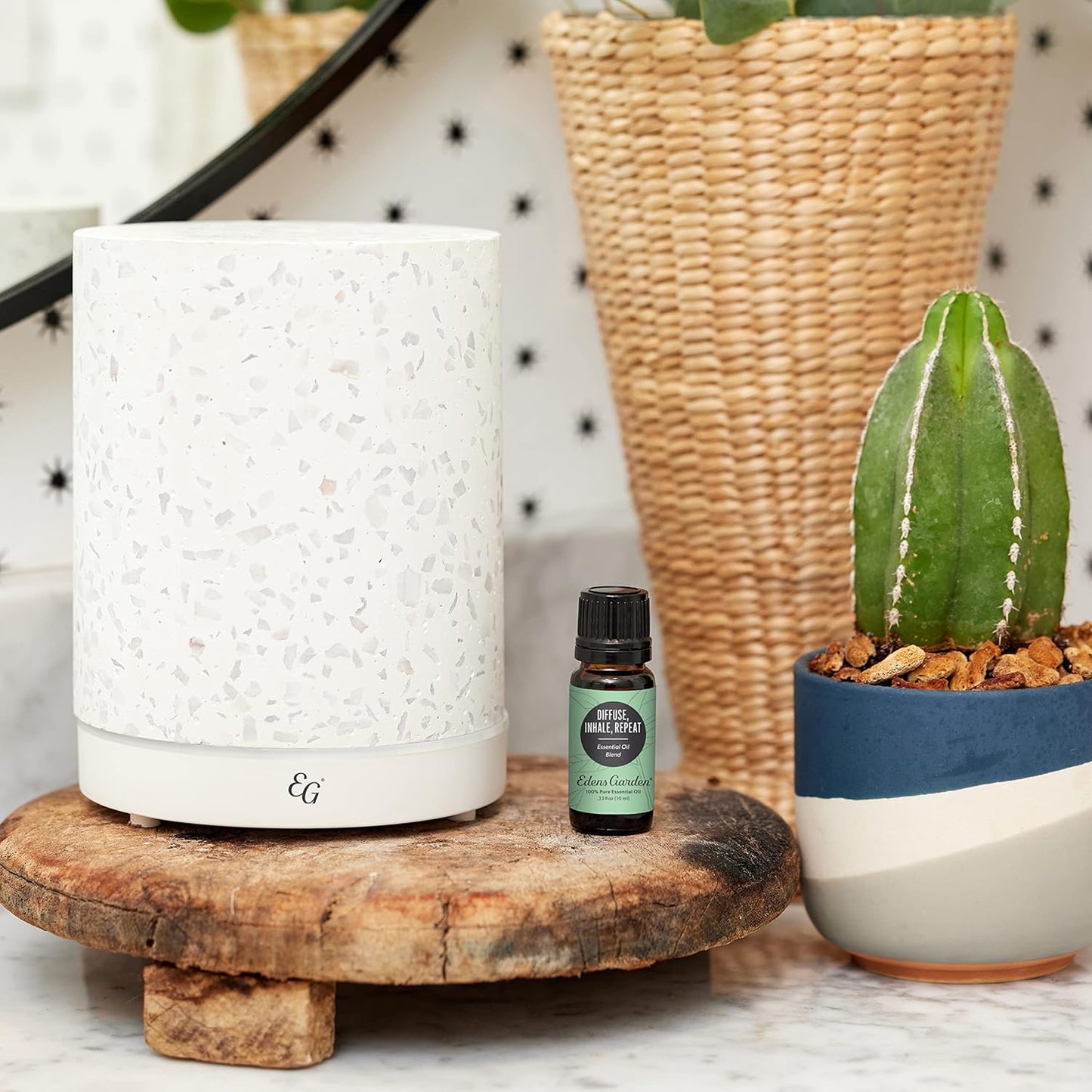 Edens Garden Diffuse, Inhale, Repeat Essential Oil Blend- 100% Pure Premium Grade, Undiluted, Natural, Therapeutic, Aromatherapy, The Best for Candle, Laundry, Humidifiers 30 ml (1 fl oz)