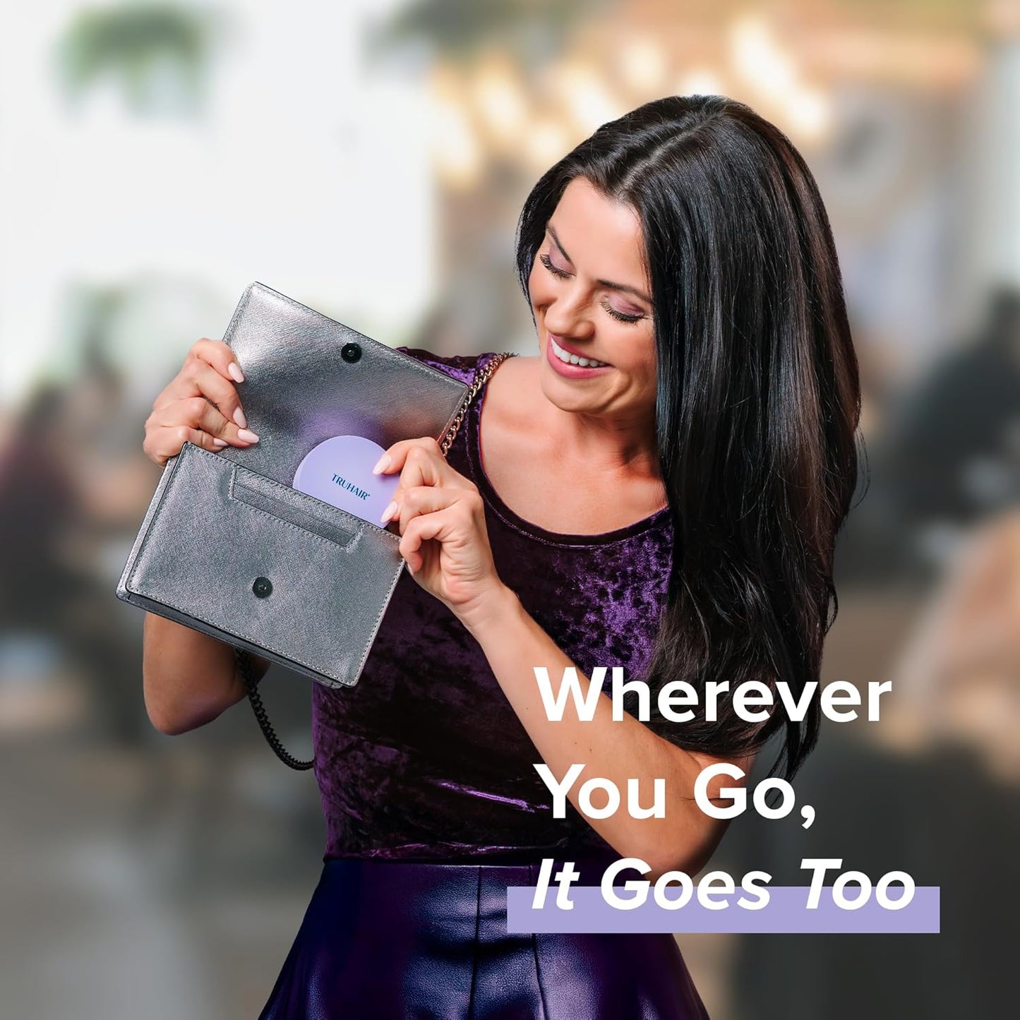 TRUHAIR Root & Scalp Cover Up Pressed Powder Compact, Waterproof, Weightless Hair Coverage & Bald Spot Concealing, Root Touch Up Hair Color for Gray Coverage & Thinning Areas, 0.35 Oz (Light Blonde)