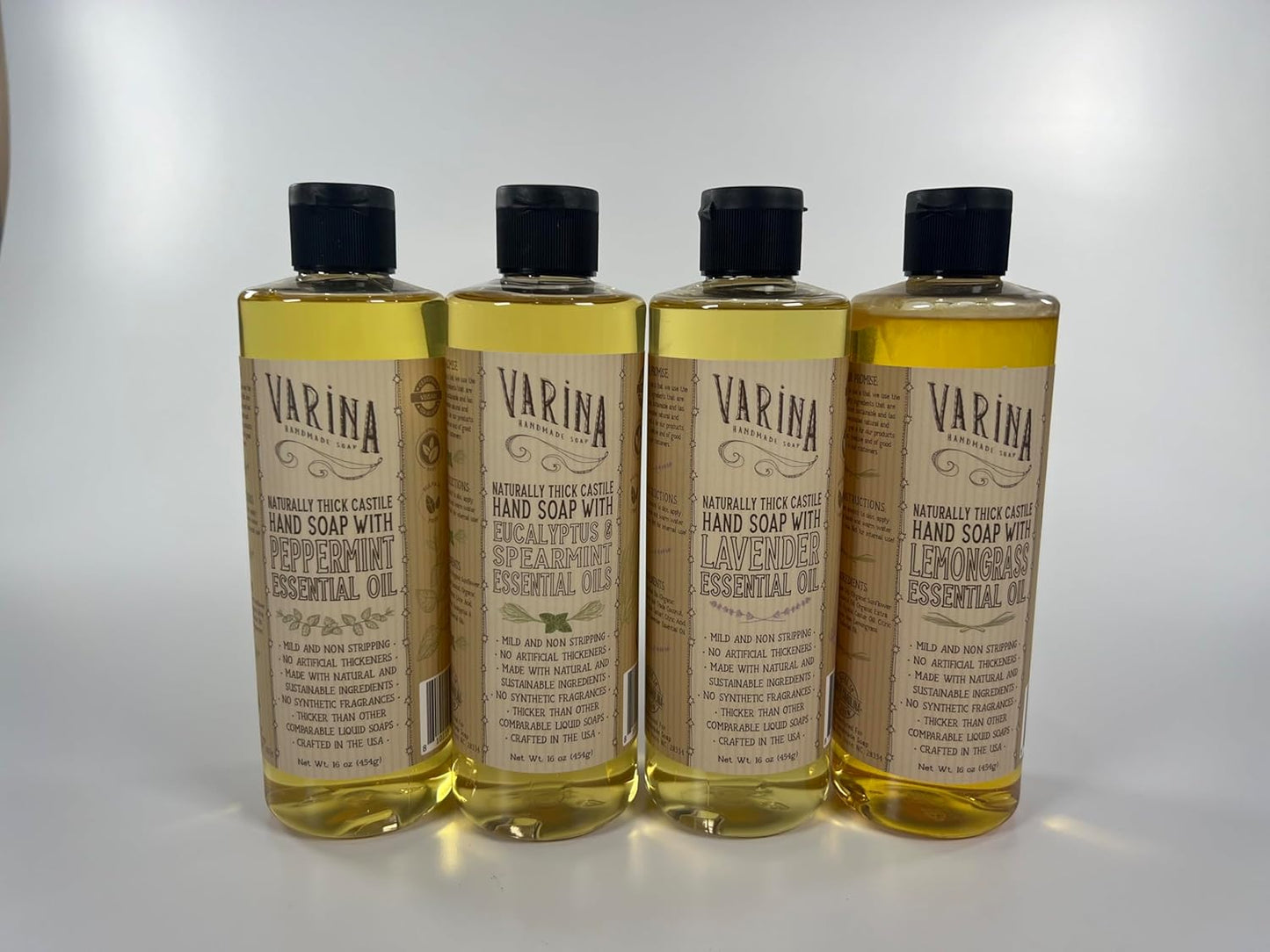 Liquid Organic Castile Soap Variety - 16 oz