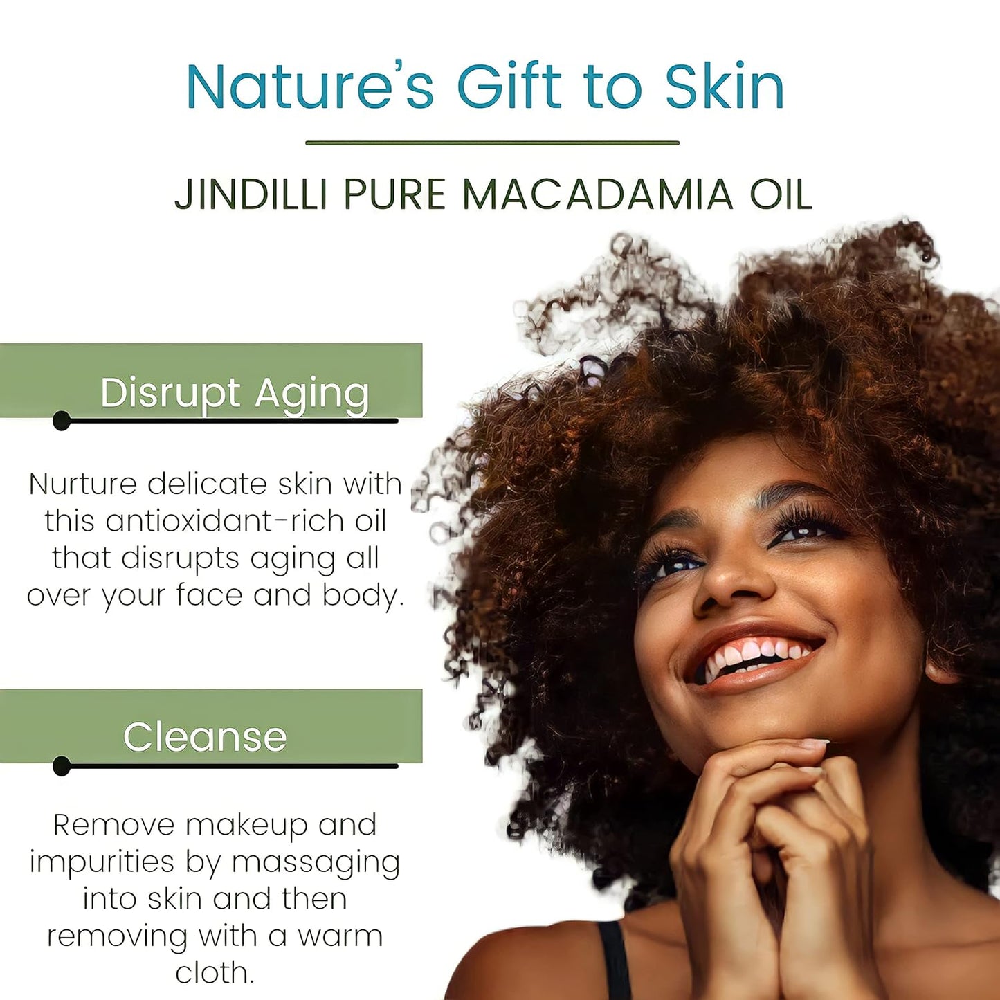 Pure Macadamia Oil | Cold-Pressed, Filtered, All-Natural, Vegan, Non-GMO, Hexane-Free, Cruelty-Free - Multipurpose Moisturizer (7.5 oz)