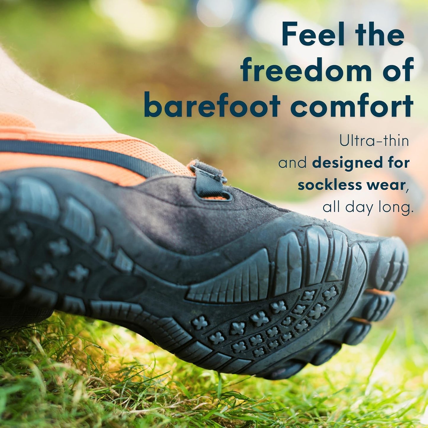 HANDARTE Leather Sockless Shoe Insoles | Thin Dress Shoe Inserts for Men | 100% Natural Goatskin - ChromeFree, Anti Sweat & Anti-Odor (US M10 | EU44)