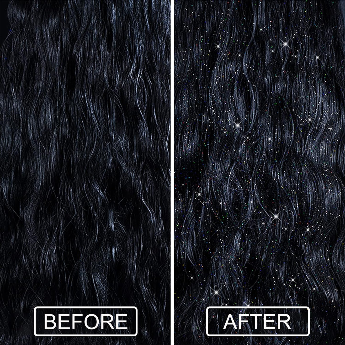 Lezero Body Glitter Spray, Temporary Shiny Hairspray for Face, Hair, Clothing, Long Lasting Quick-Drying Shimmer Mist for St. Patrick's Day, Music Festival Rave, Nightclub Party, Prom, 2oz