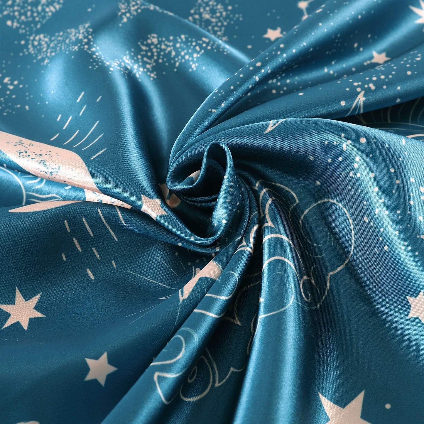 EXQ Home Satin Pillowcase for Hair Printed Sun Pillowcase Body Pillow Pillowcase, Super Soft Silky Body Pillow Cover Similar to Silk Pillow Cases, Gifts for Women Men (20x54 inches)