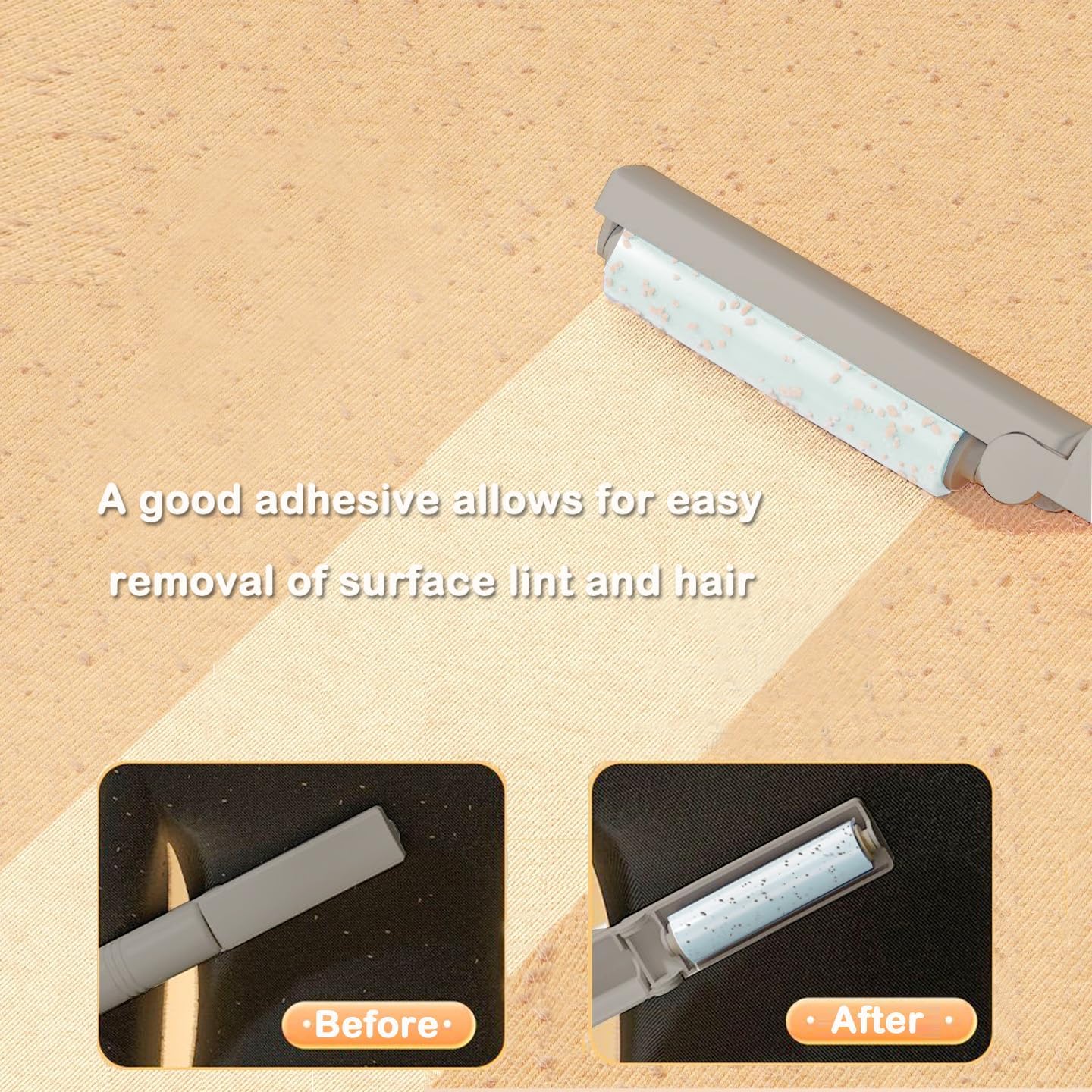 Mini Reusable Lint Roller for Travel, 8 Pack Washable Foldable Lint Remover with Sticky Gel, Portable, Compact and Easy to Clean for Clothes and Luggage Use