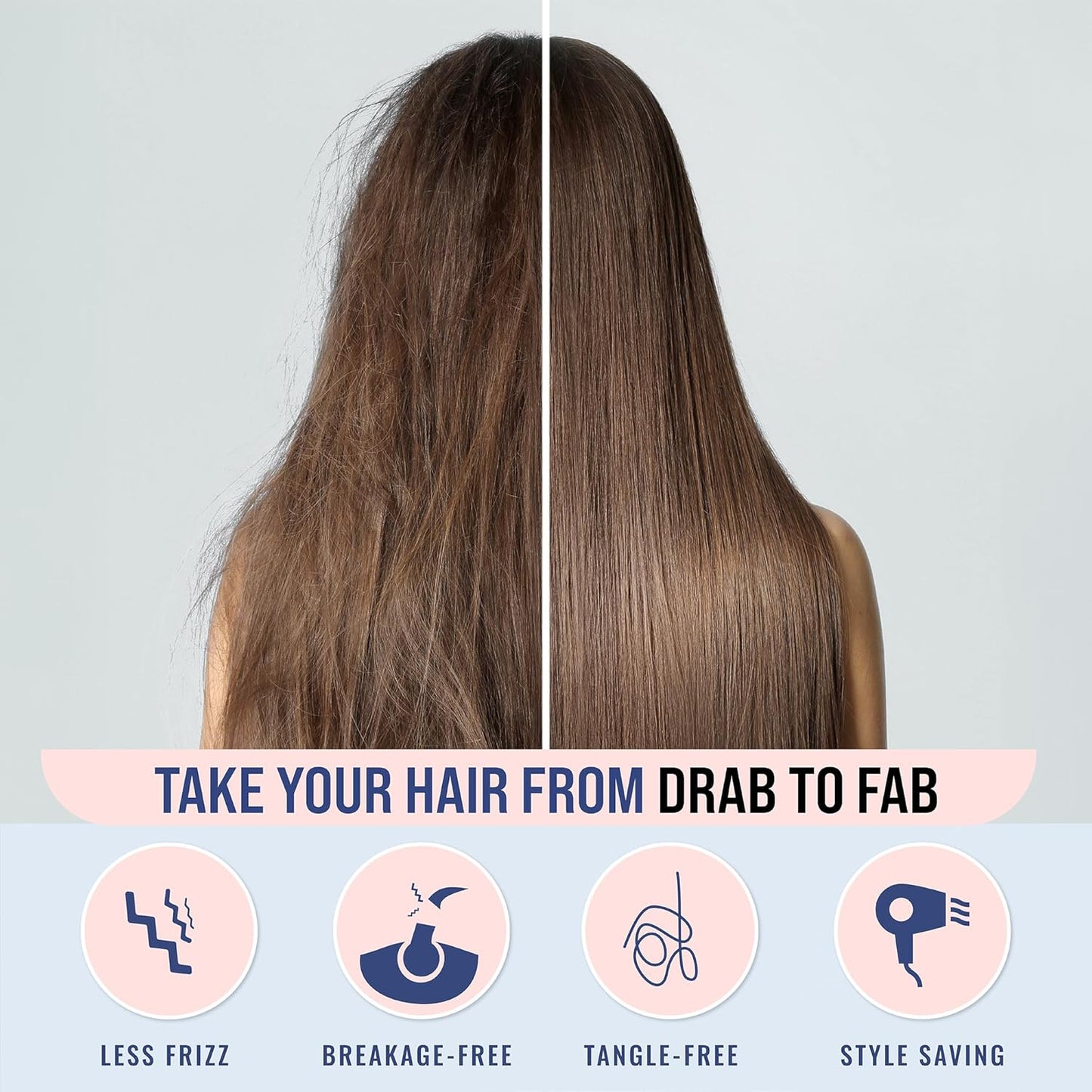 Blissy Silk Pillowcase - 100% Pure Mulberry Silk - 22 Momme 6A High-Grade Fibers - Silk Pillow Cover for Hair & Skin - Regular, Queen & King (Silver, King)