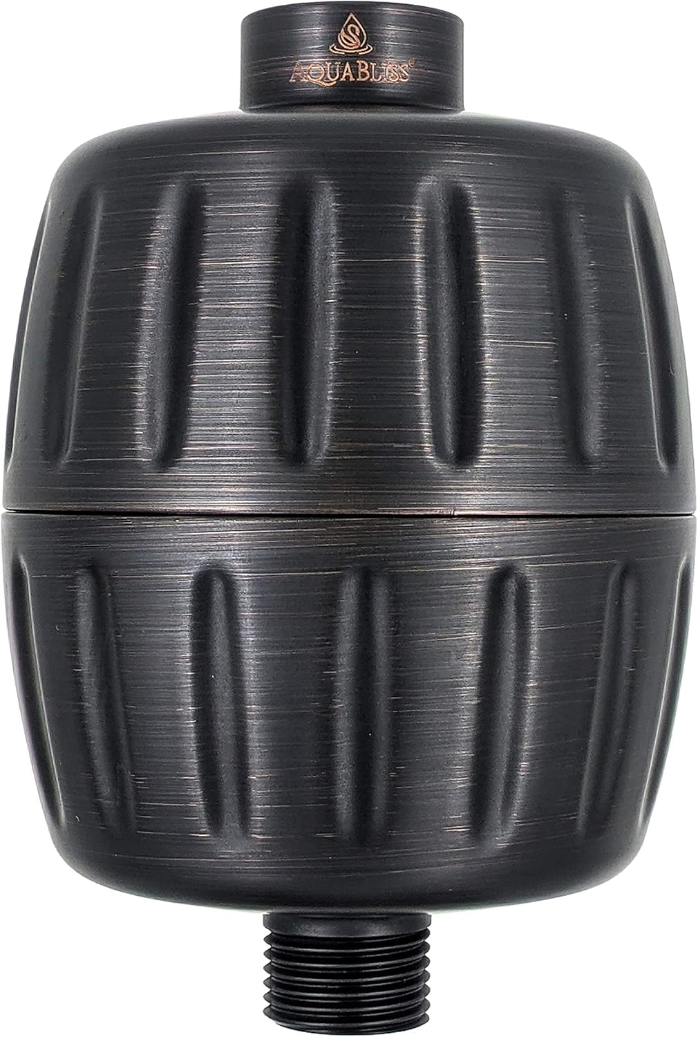 AquaBliss HEAVY DUTY Shower Filter – Advanced 30x Filtration - Universal Multi-Stage Shower Head Filter Reduces Chemicals, Chlorine & Odors - Oil Rubbed Bronze (SF500)