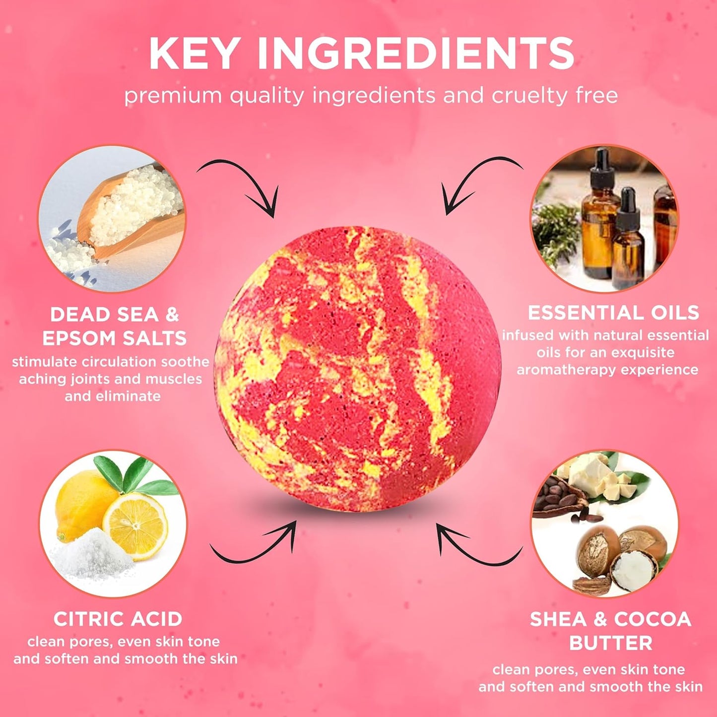 Levitural Bath Bombs – Fun & Educational Bath Time Gift Set – Fizzing Bath Bombs with Animal Toys & Figures – Safe and Exciting Gift in Multiple Package Options (Set of 12)