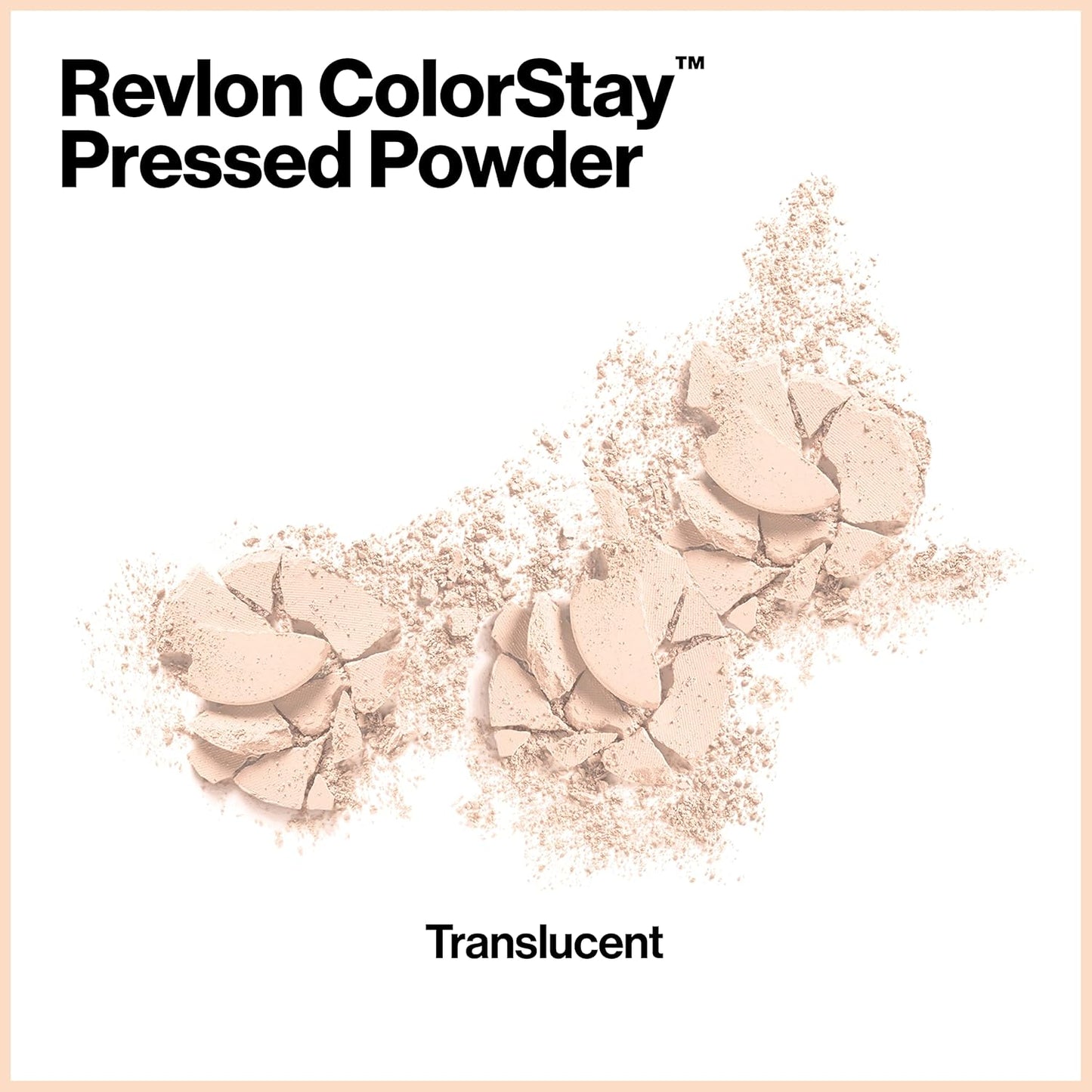 Revlon ColorStay Pressed Powder Face Makeup, Longwearing, Fragrance-Free, Noncomedogenic, 880 Translucent, 0.3 oz
