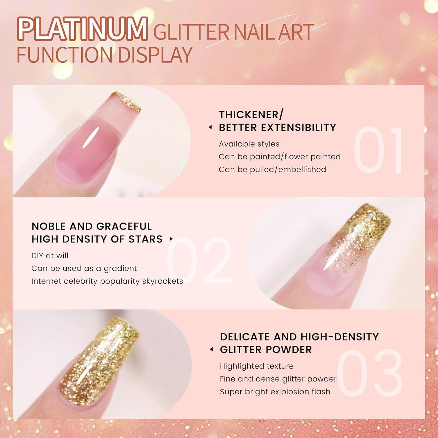 4 Colors Set Ombre Gel Nail Polish,Gradient Painting Gel for Nails with 20Pcs Nail Sponges for 3D Nail Art in Salon or Home Use(OMBER6)