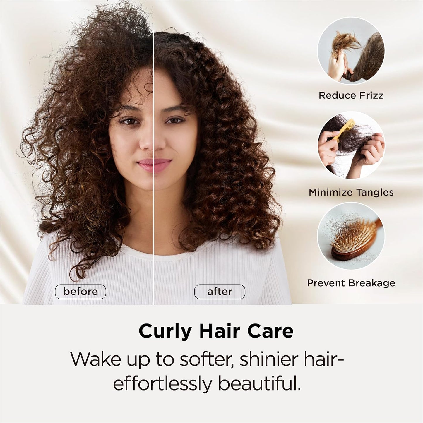 Bedsure Satin Pillowcase, Similar to Silk Pillow Cases Queen Size Set of 2, Cooling Pillow Case with Envelope Closure, Christmas Room Decor Gifts for Women Men, Silver Grey, 20x30 Inches, 2pcs