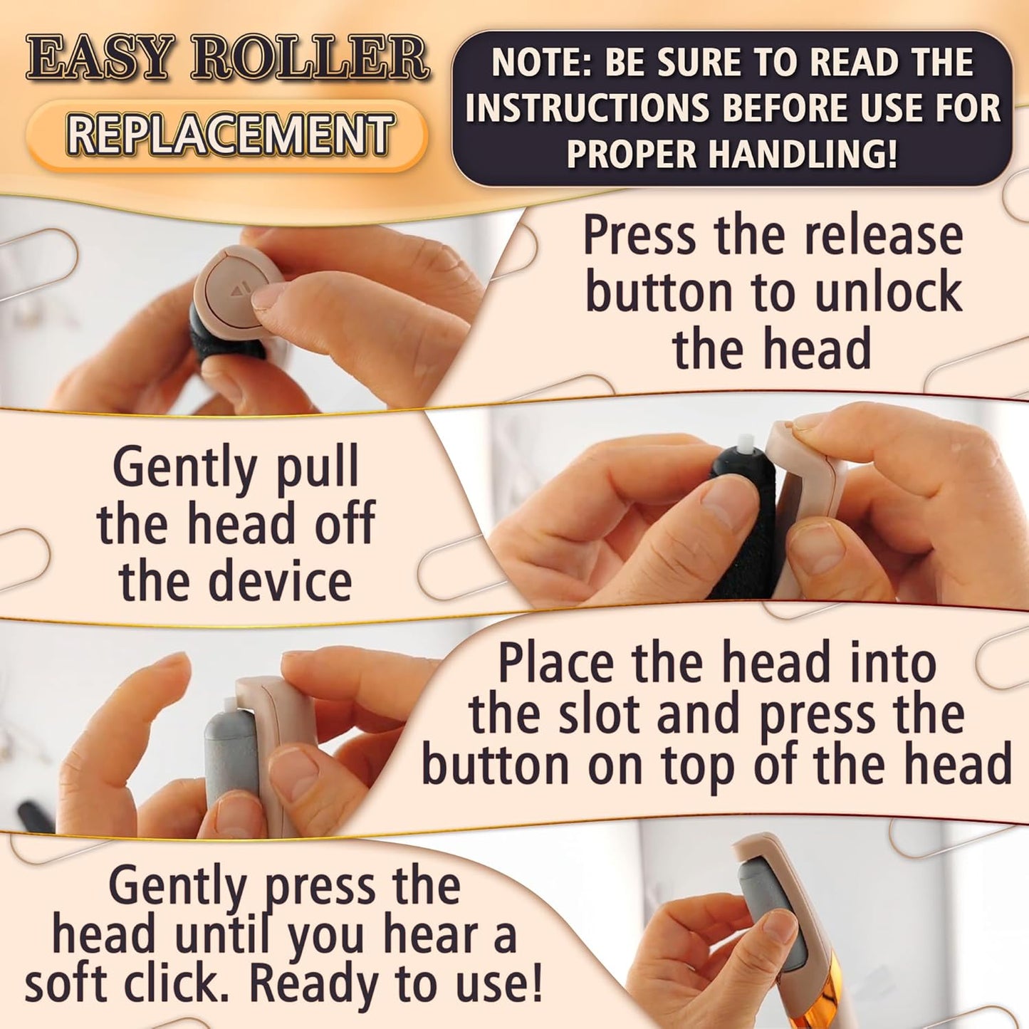 Electric Callus Remover for Feet – Rechargeable Electric Foot Callus Remover Tool with 2-Speed Foot Sander with 2 Rollers (Coarse & Fine) for Smooth & Soft Feet – Compact for Daily & Travel Use