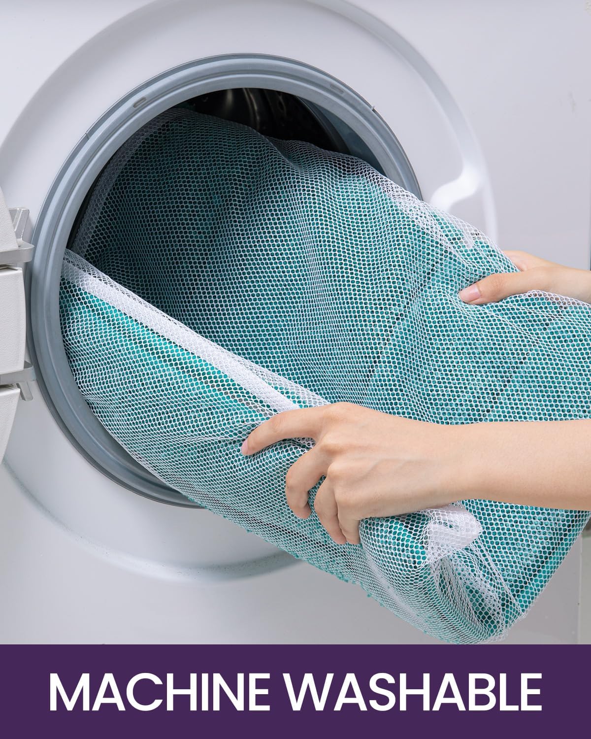 DEXI Bathroom Rug 32x20, Non Slip Washable Bath Mat for Shower Floor, Absorbent Soft Bathmat with Rubber Backing, Quick Dry Microfiber Carpet, Teal