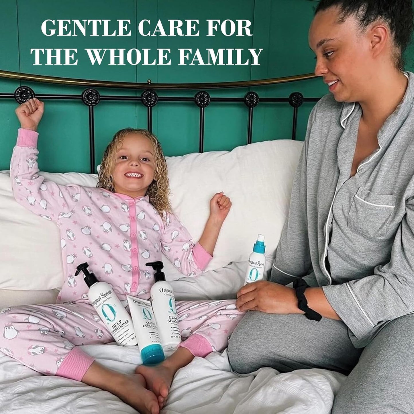 Original Sprout Miracle Detangler Spray, Lightweight Non-Greasy Leave-In Conditioner Spray for All Hair Types, Smooths, Softens & Detangles, Vegan, Cruelty-Free, Safe for Kids & Adults, 8 fl oz