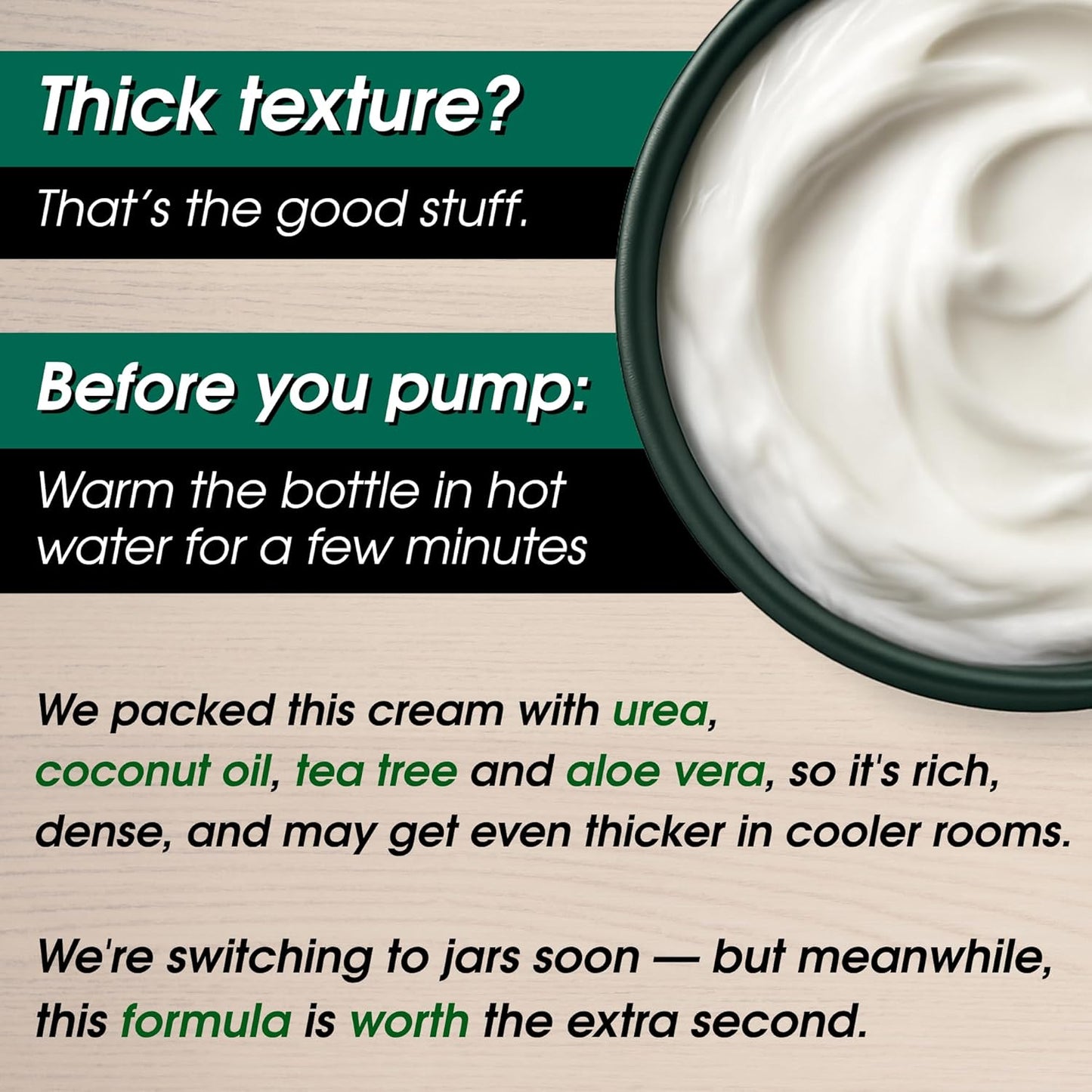 40% Urea Cream for Feet with 2% Salicylic Acid Aloe Tea Tree Oil for Skin - Athletes Foot Cream Extra Strength - Dry Hand Cream for Dry Cracked Hands - Urea Cream 40 Percent, 3 Pack