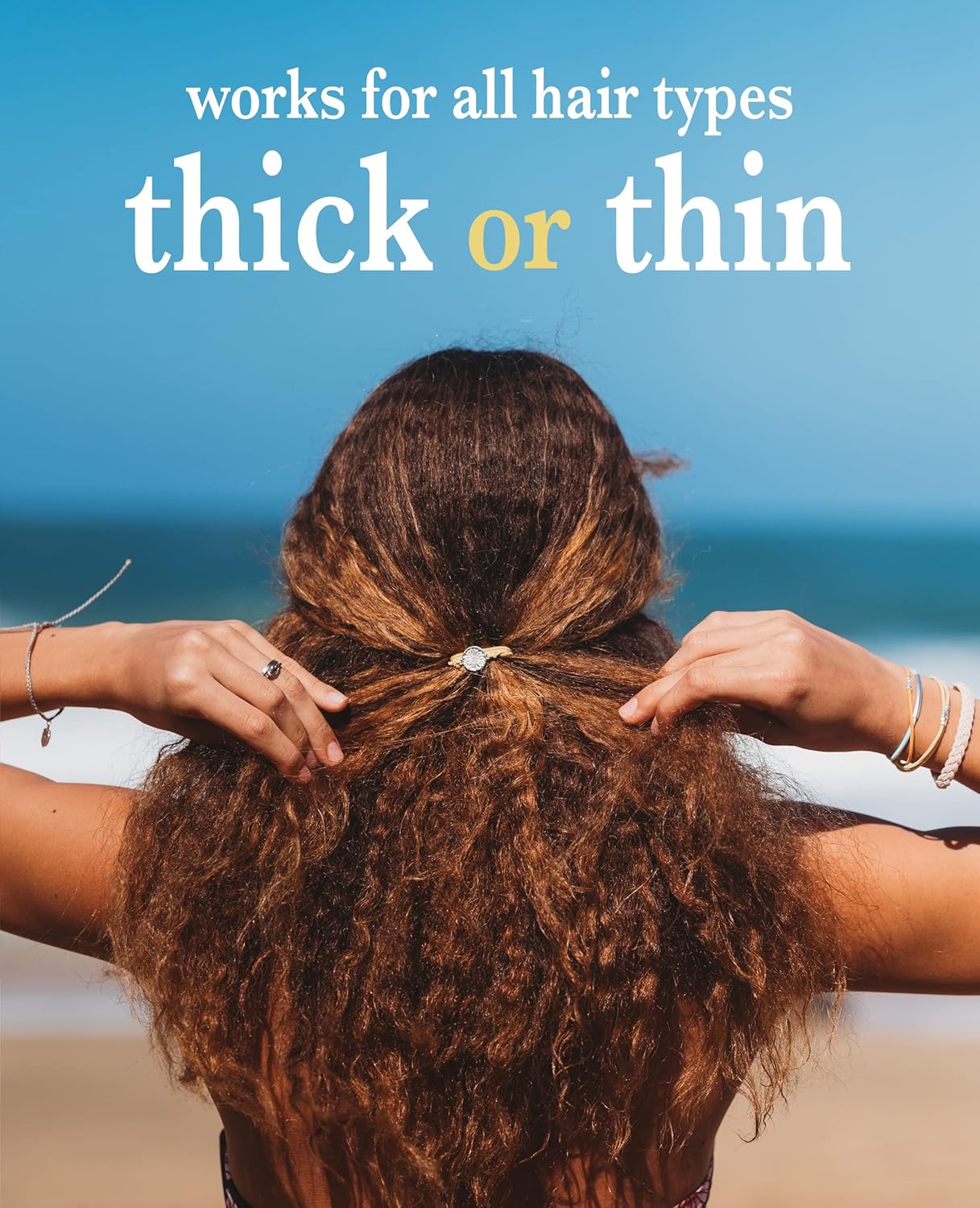 K'lani Hair Tie Bracelets for Women - Elastic Hair Bands That Double as Stylish Jewelry - Explore - Medium