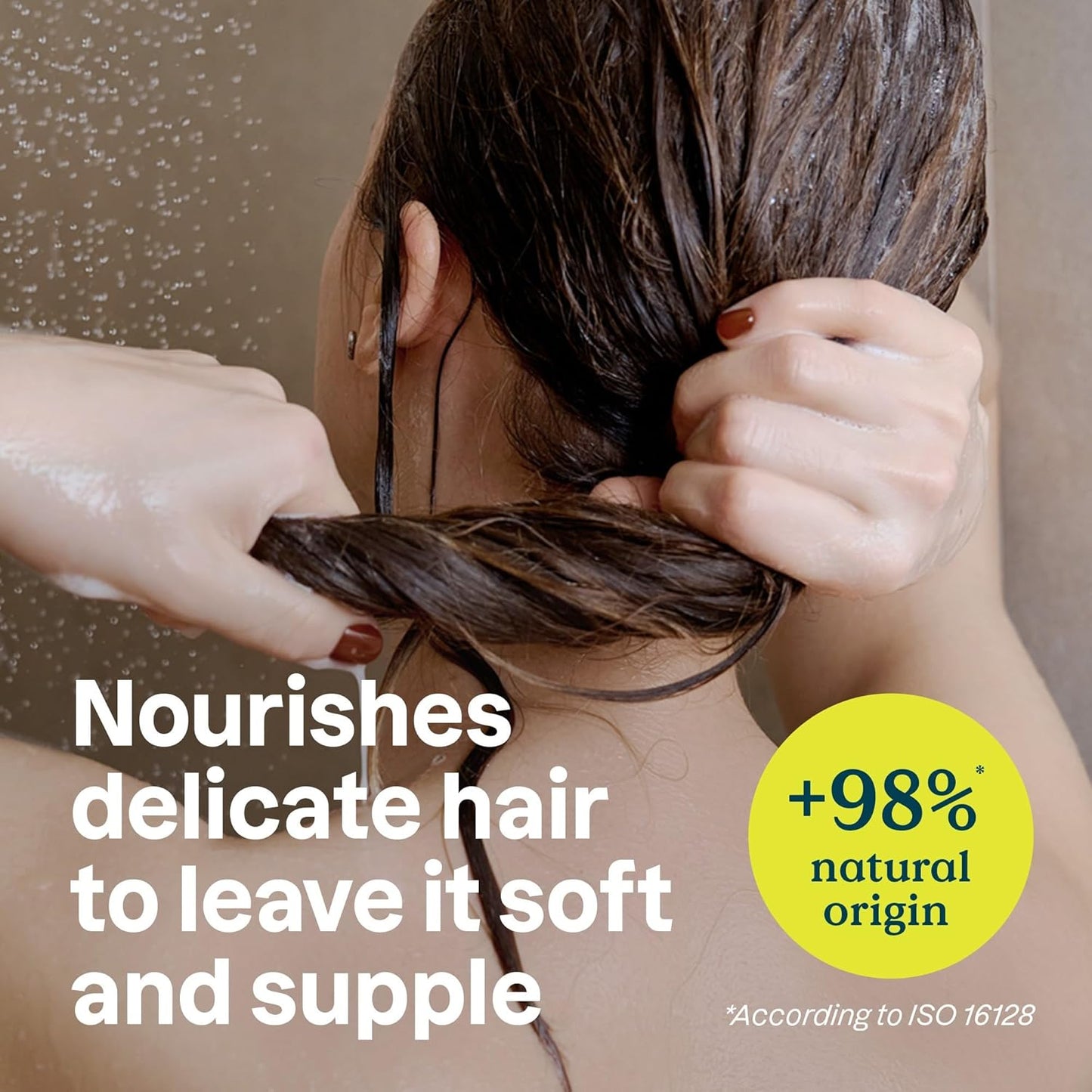 ATTITUDE Hair Conditioner for Sensitive Dry Scalp, For Thin Hair, Soothing Oat, Naturally Derived Ingredients, Dermatologically Tested, Vegan Detangler, Volume and Shine, 8 Fl Oz