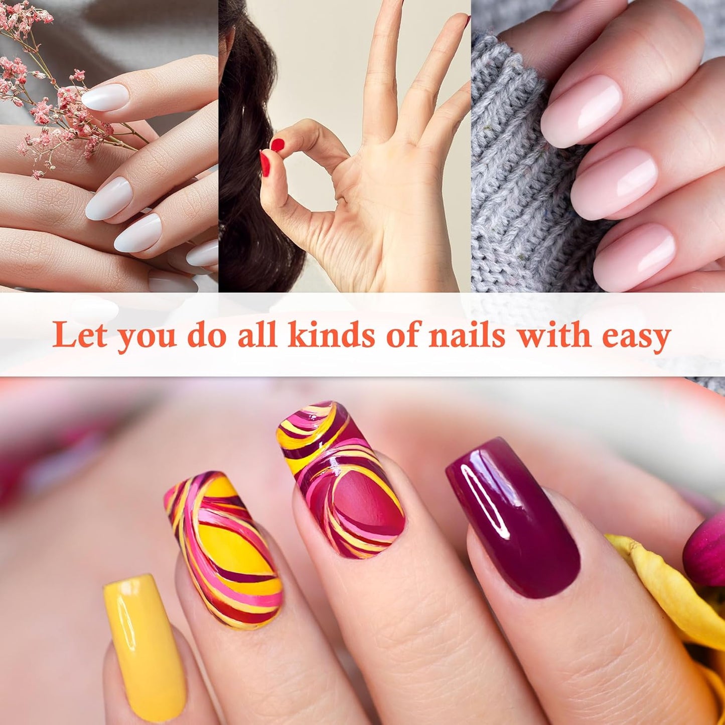 uxcell 4 Way Nail File, 2 Pcs Nail Buffer Sanding Block Manicure Art Tool Shiner Polisher for Women and Men, Sponge Nail Polishing Tool Kits for Professional Salon Home Use, Black Purple