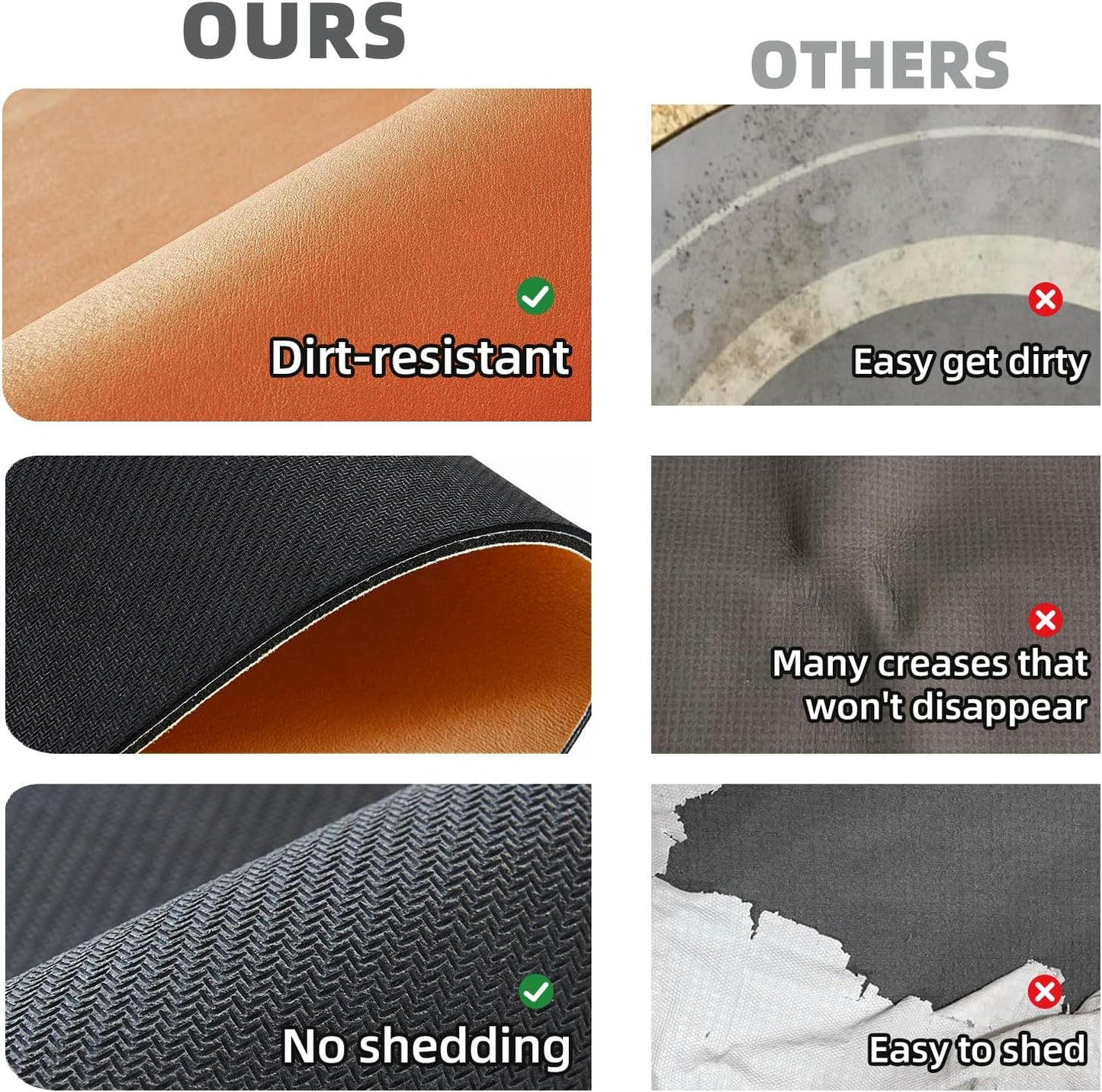 Bath Mat, Bathroom Rugs Non Slip Washable Thin Absorbent Quick Dry Bath Mat Fits Under Door Bathroom Floor Mat Perfect for Bath, Shower, or Sink 20"x48" Orange