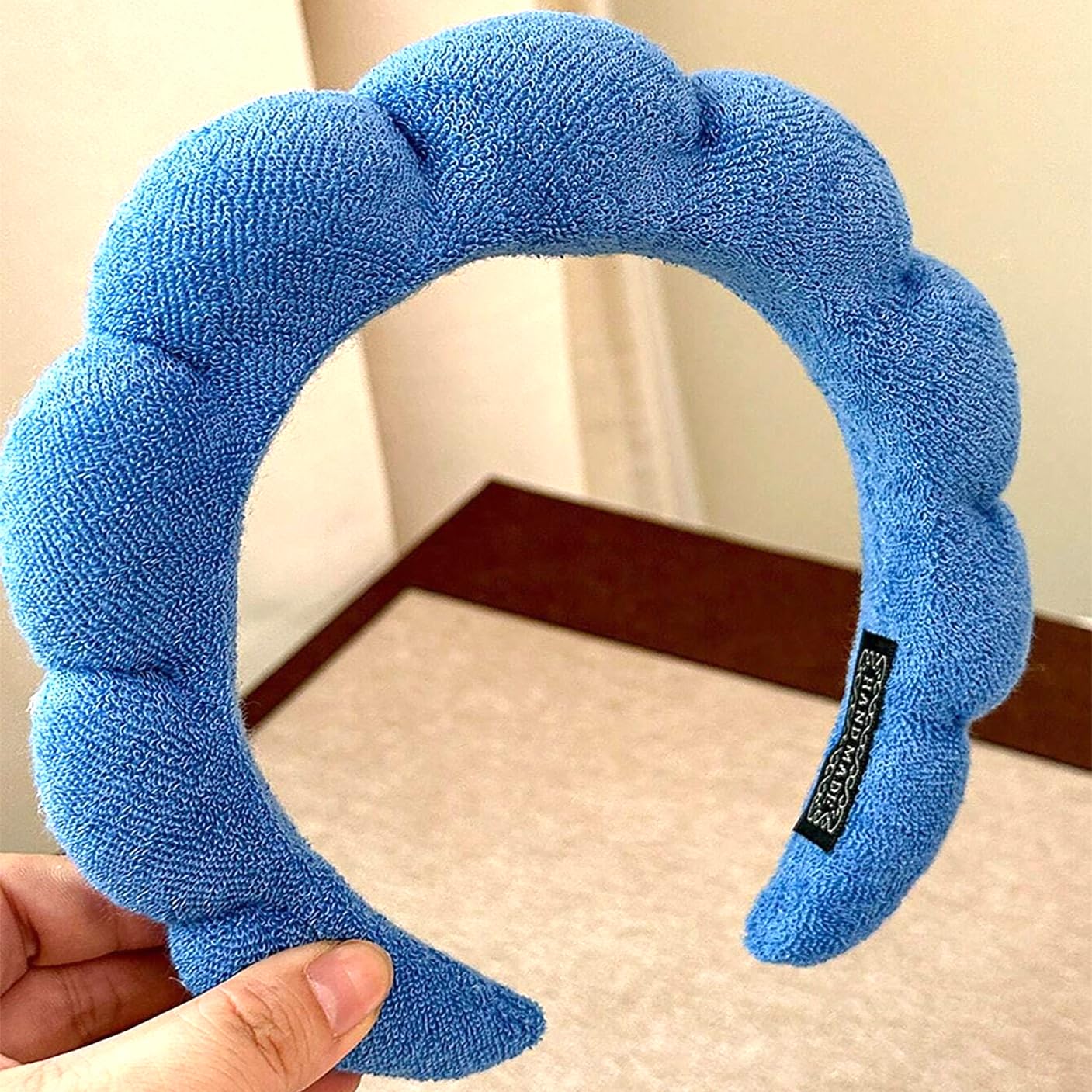 Spa Terry Cloth Headbands for Facial Skincare, Makeup Application, Face Washing, Mask and Skin Treatments